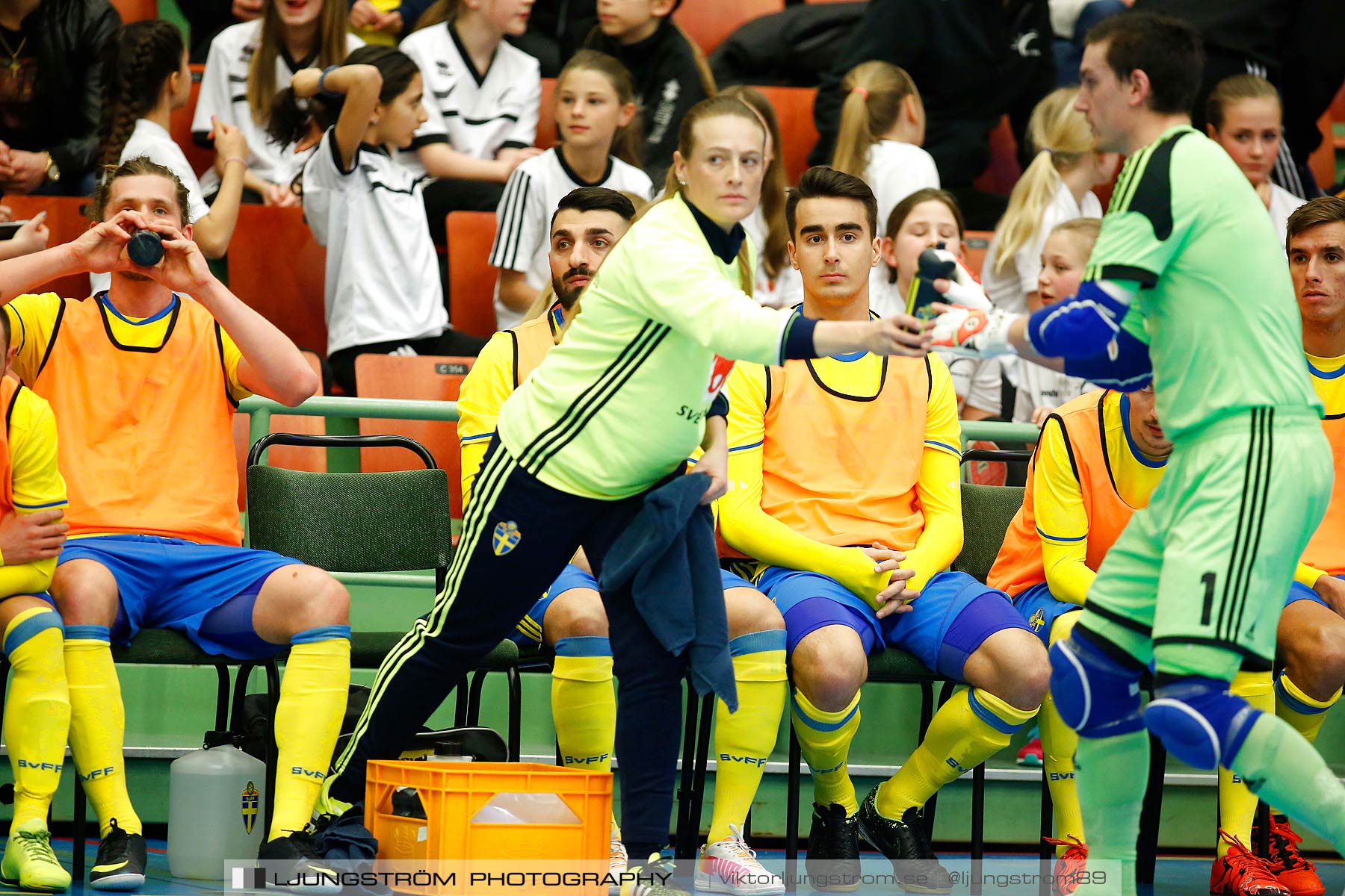 Landskamp Sverige-Finland 3-6,herr,Arena Skövde,Skövde,Sverige,Futsal,,2016,177176