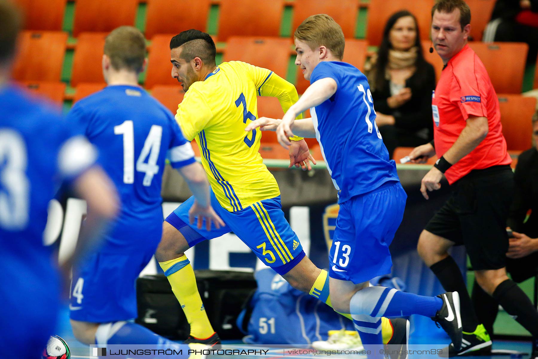 Landskamp Sverige-Finland 3-6,herr,Arena Skövde,Skövde,Sverige,Futsal,,2016,177302