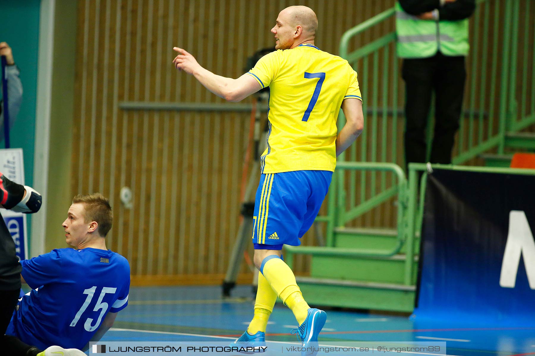 Landskamp Sverige-Finland 3-6,herr,Arena Skövde,Skövde,Sverige,Futsal,,2016,177329