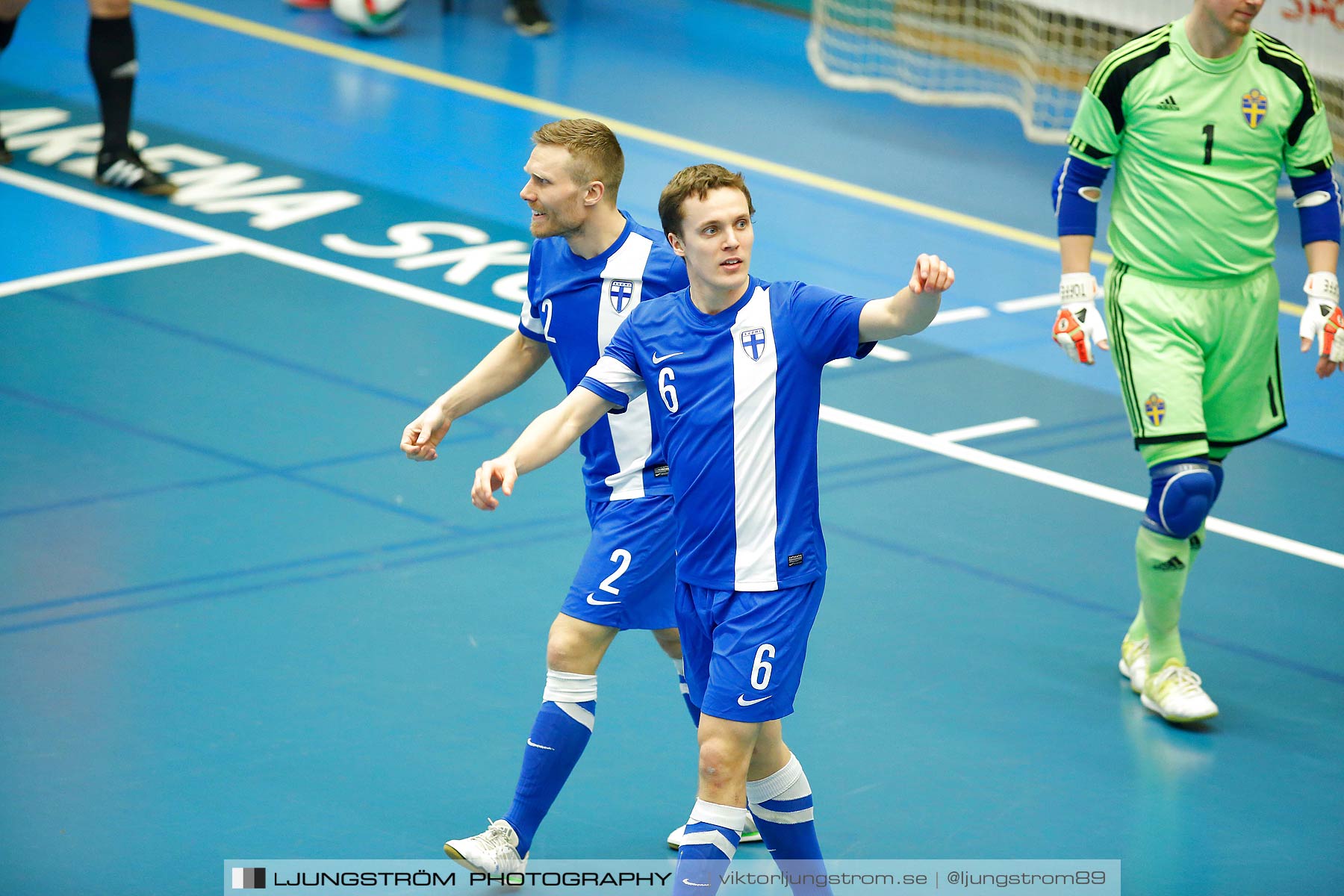Landskamp Sverige-Finland 3-6,herr,Arena Skövde,Skövde,Sverige,Futsal,,2016,177385