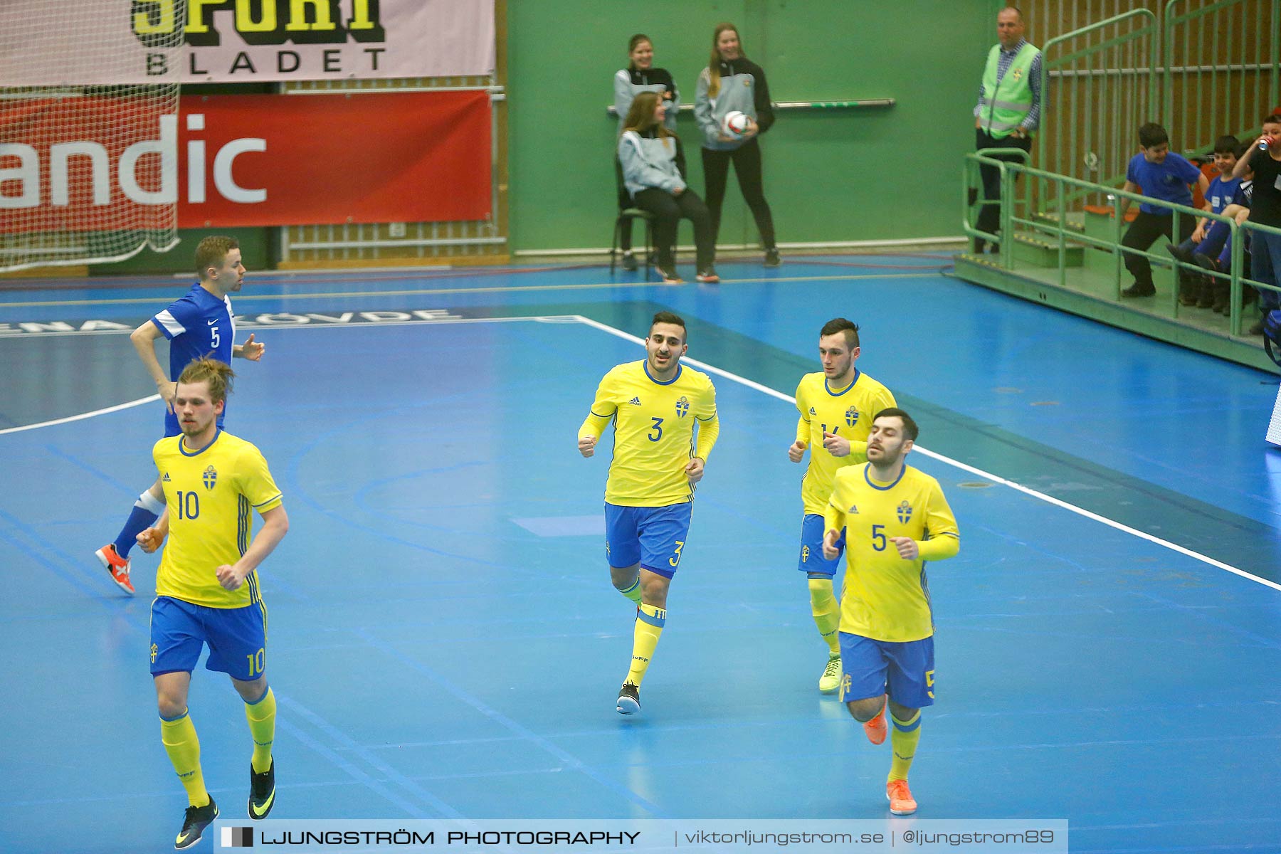 Landskamp Sverige-Finland 3-6,herr,Arena Skövde,Skövde,Sverige,Futsal,,2016,177473