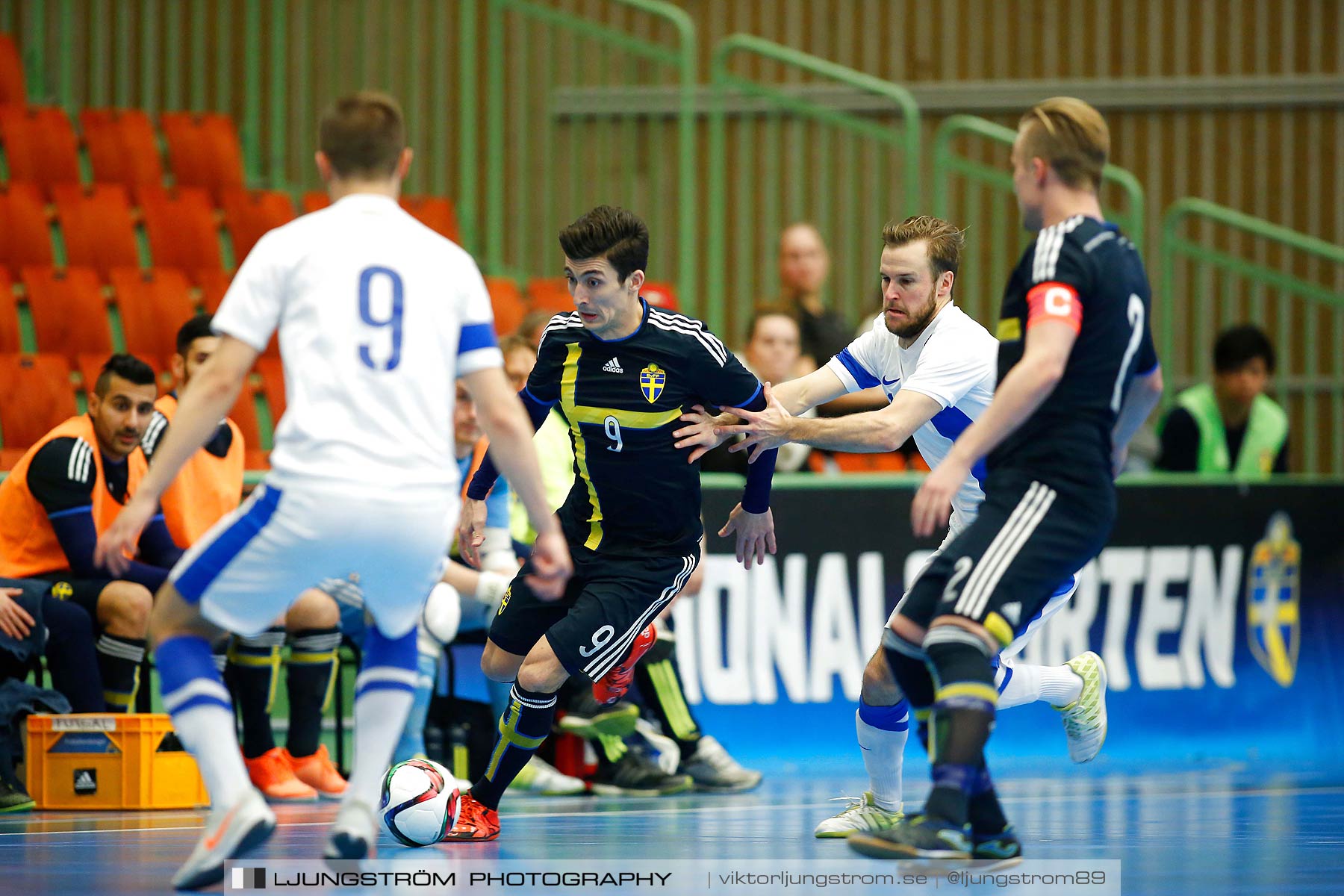 Landskamp Sverige-Finland 5-2,herr,Arena Skövde,Skövde,Sverige,Futsal,,2016,177654