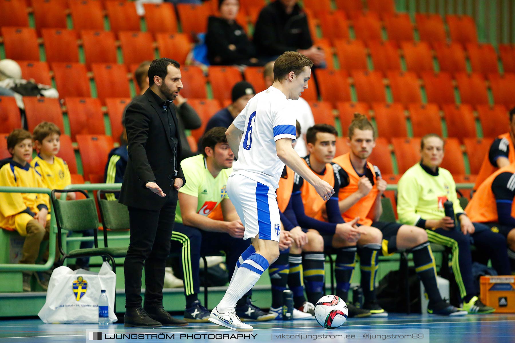 Landskamp Sverige-Finland 5-2,herr,Arena Skövde,Skövde,Sverige,Futsal,,2016,177661