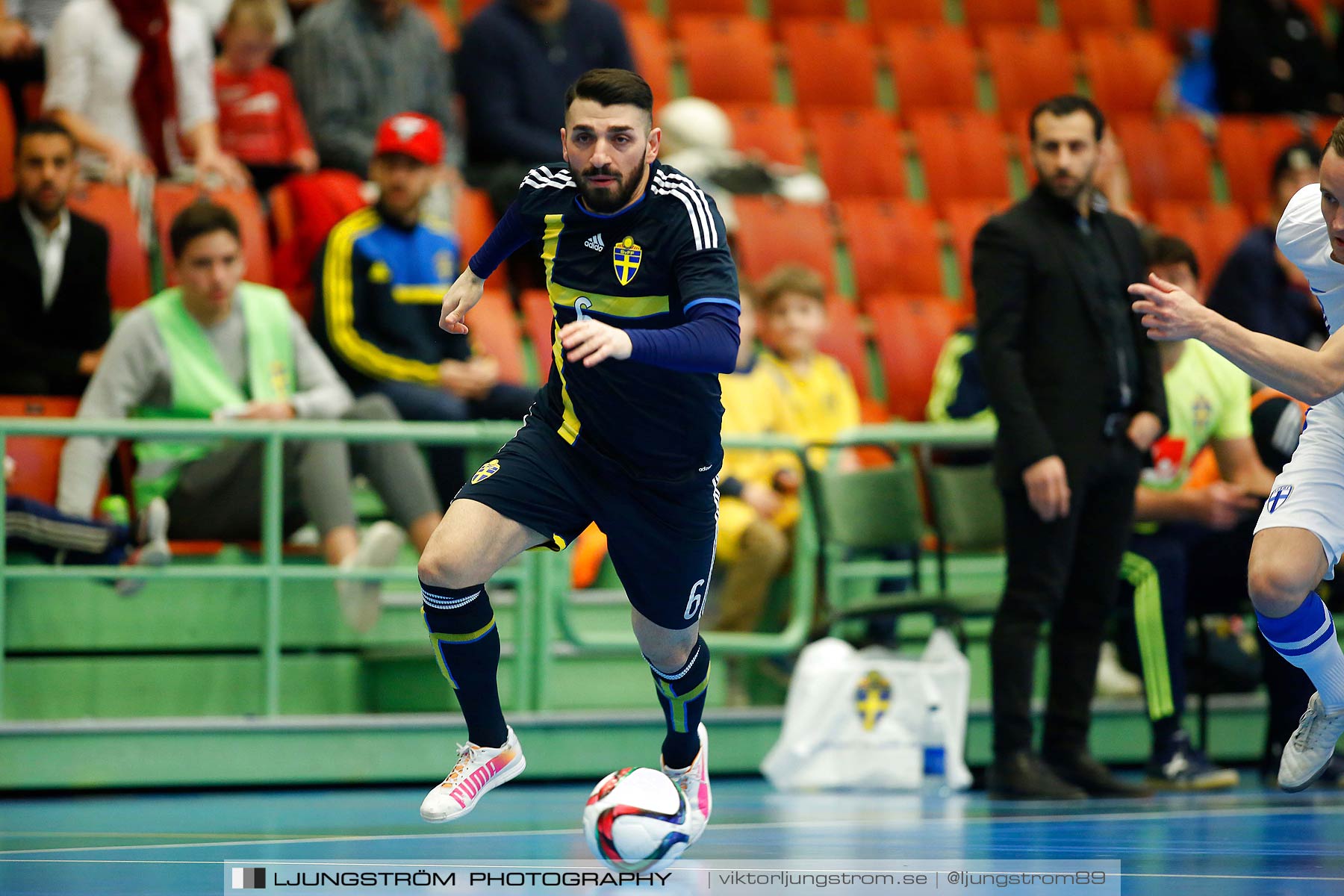 Landskamp Sverige-Finland 5-2,herr,Arena Skövde,Skövde,Sverige,Futsal,,2016,177668