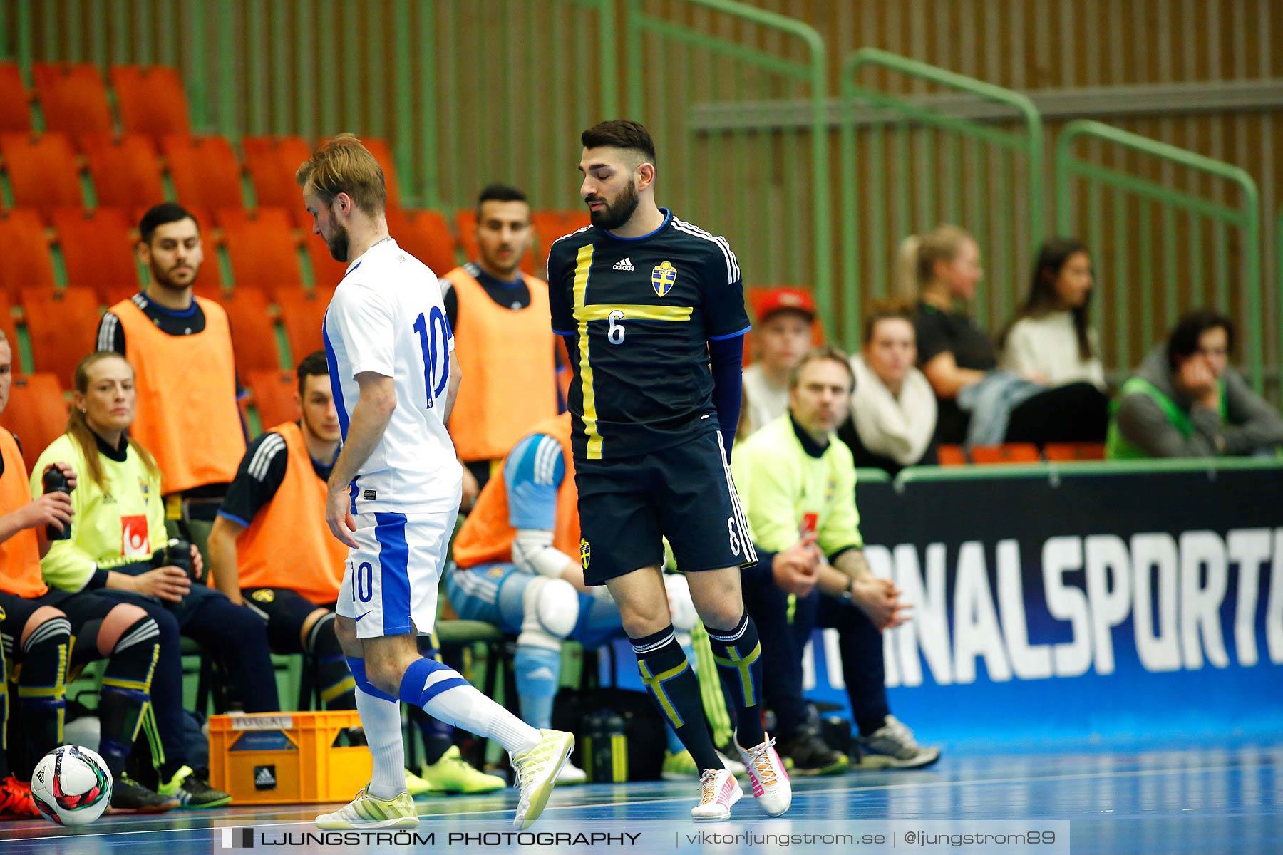 Landskamp Sverige-Finland 5-2,herr,Arena Skövde,Skövde,Sverige,Futsal,,2016,177681