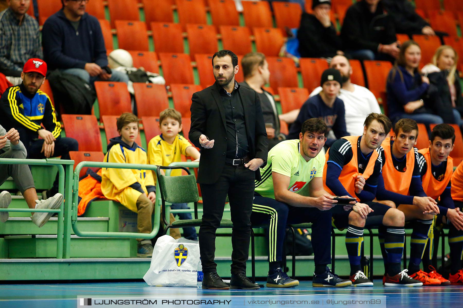 Landskamp Sverige-Finland 5-2,herr,Arena Skövde,Skövde,Sverige,Futsal,,2016,177688