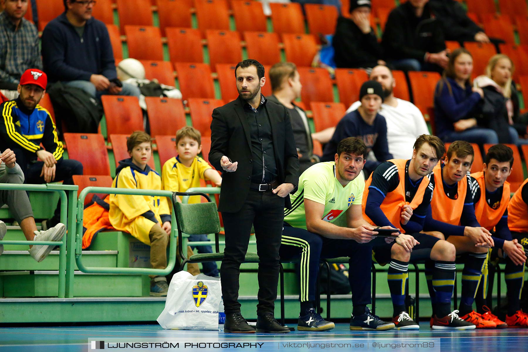 Landskamp Sverige-Finland 5-2,herr,Arena Skövde,Skövde,Sverige,Futsal,,2016,177689