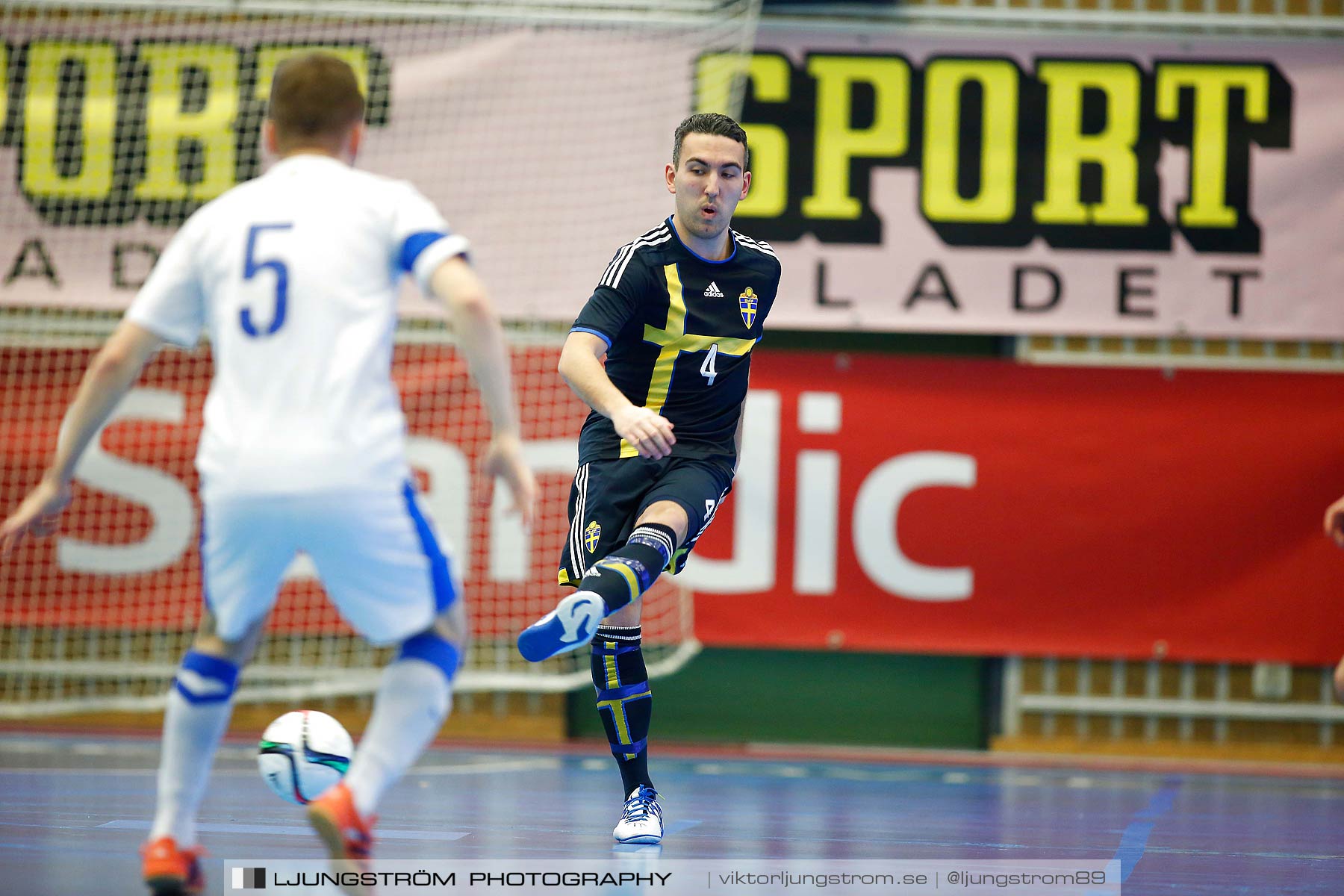 Landskamp Sverige-Finland 5-2,herr,Arena Skövde,Skövde,Sverige,Futsal,,2016,177696