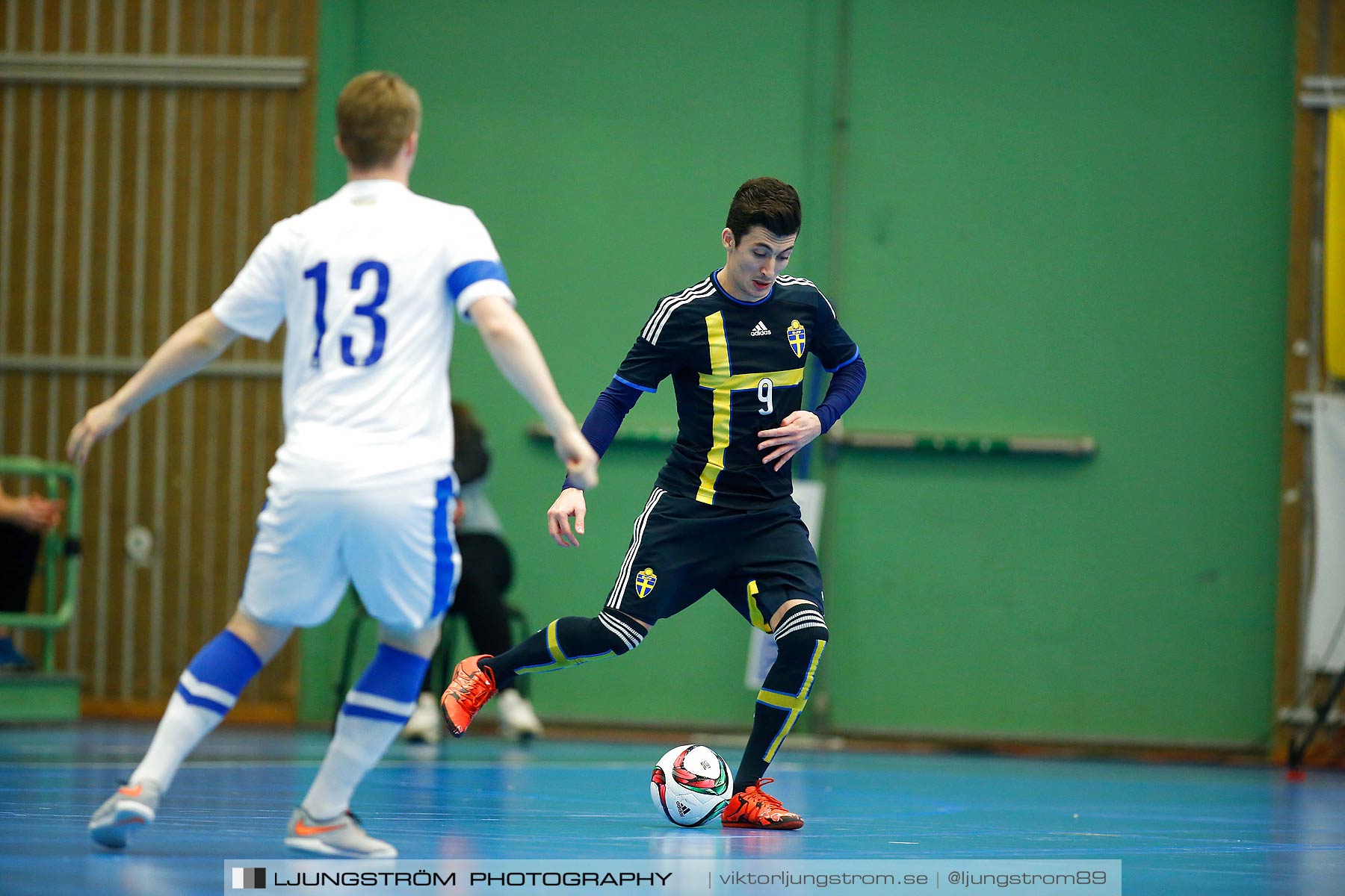 Landskamp Sverige-Finland 5-2,herr,Arena Skövde,Skövde,Sverige,Futsal,,2016,177699