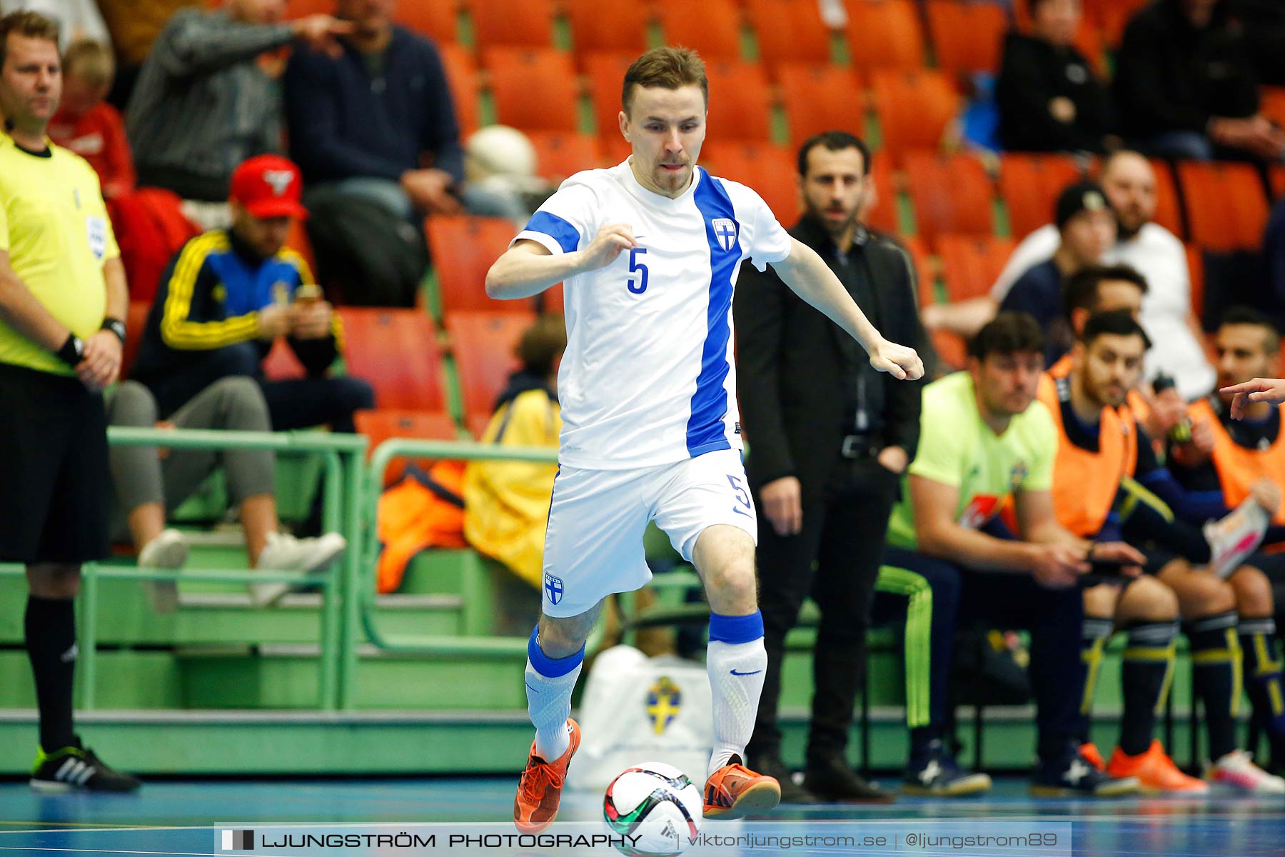 Landskamp Sverige-Finland 5-2,herr,Arena Skövde,Skövde,Sverige,Futsal,,2016,177702