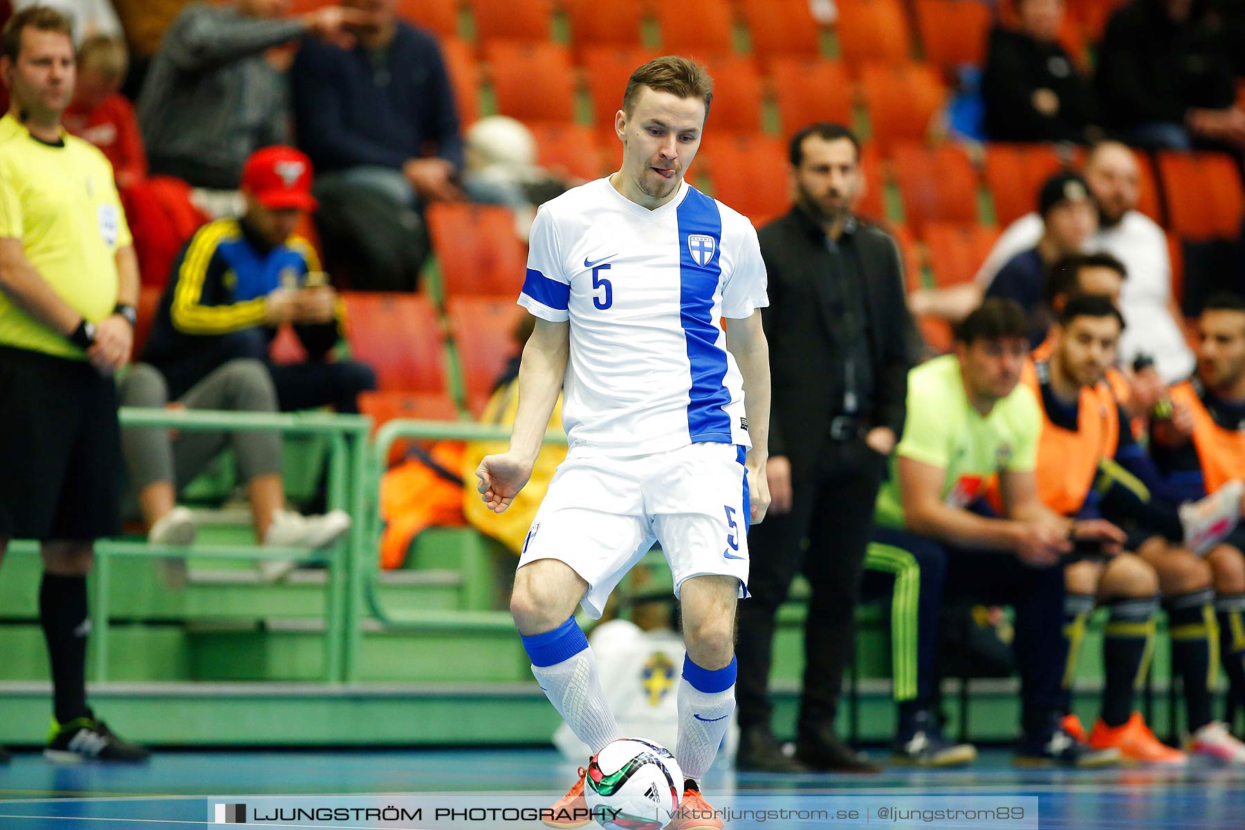 Landskamp Sverige-Finland 5-2,herr,Arena Skövde,Skövde,Sverige,Futsal,,2016,177703