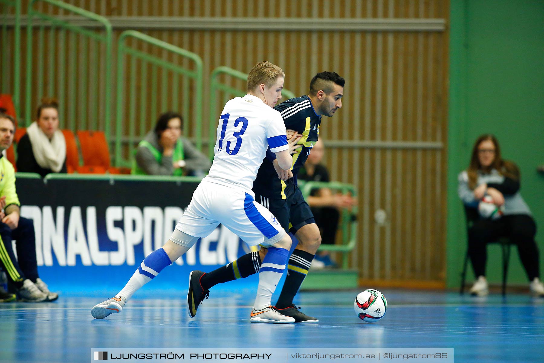 Landskamp Sverige-Finland 5-2,herr,Arena Skövde,Skövde,Sverige,Futsal,,2016,177711