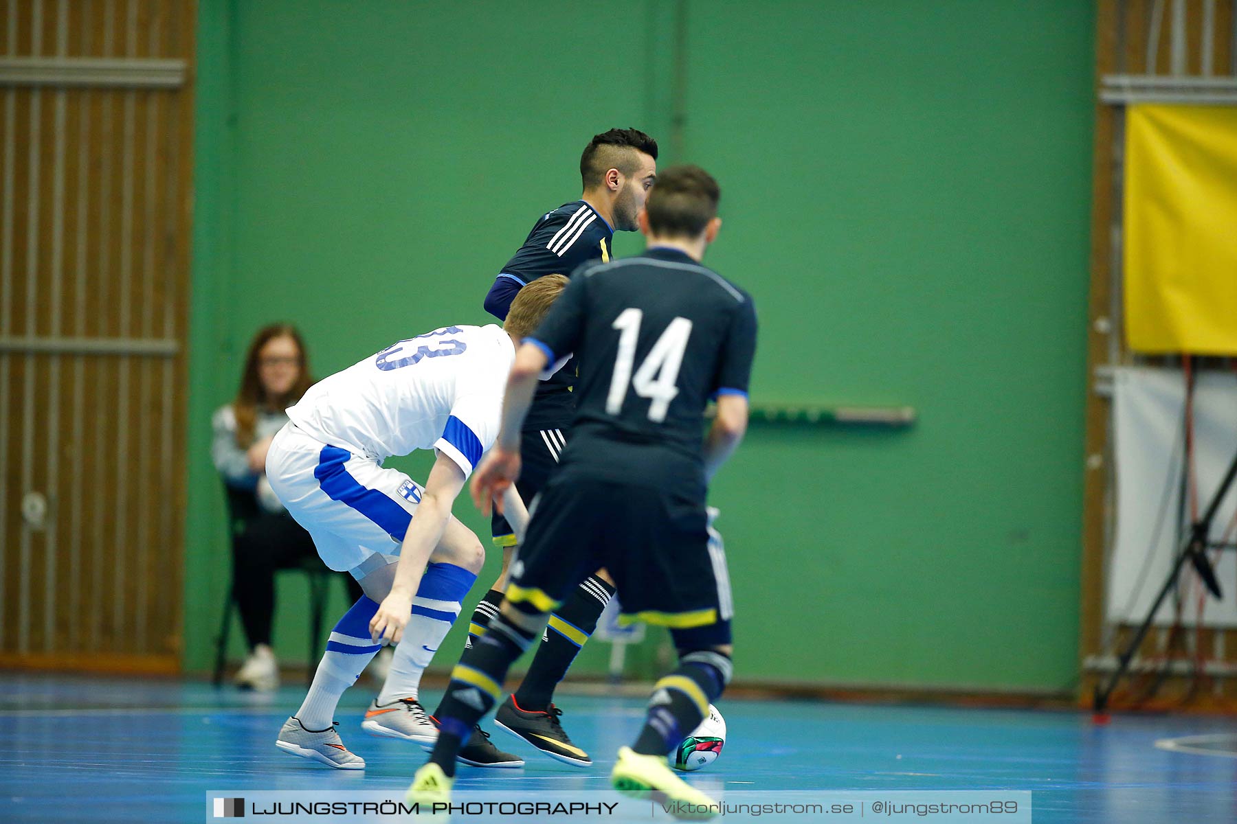 Landskamp Sverige-Finland 5-2,herr,Arena Skövde,Skövde,Sverige,Futsal,,2016,177714