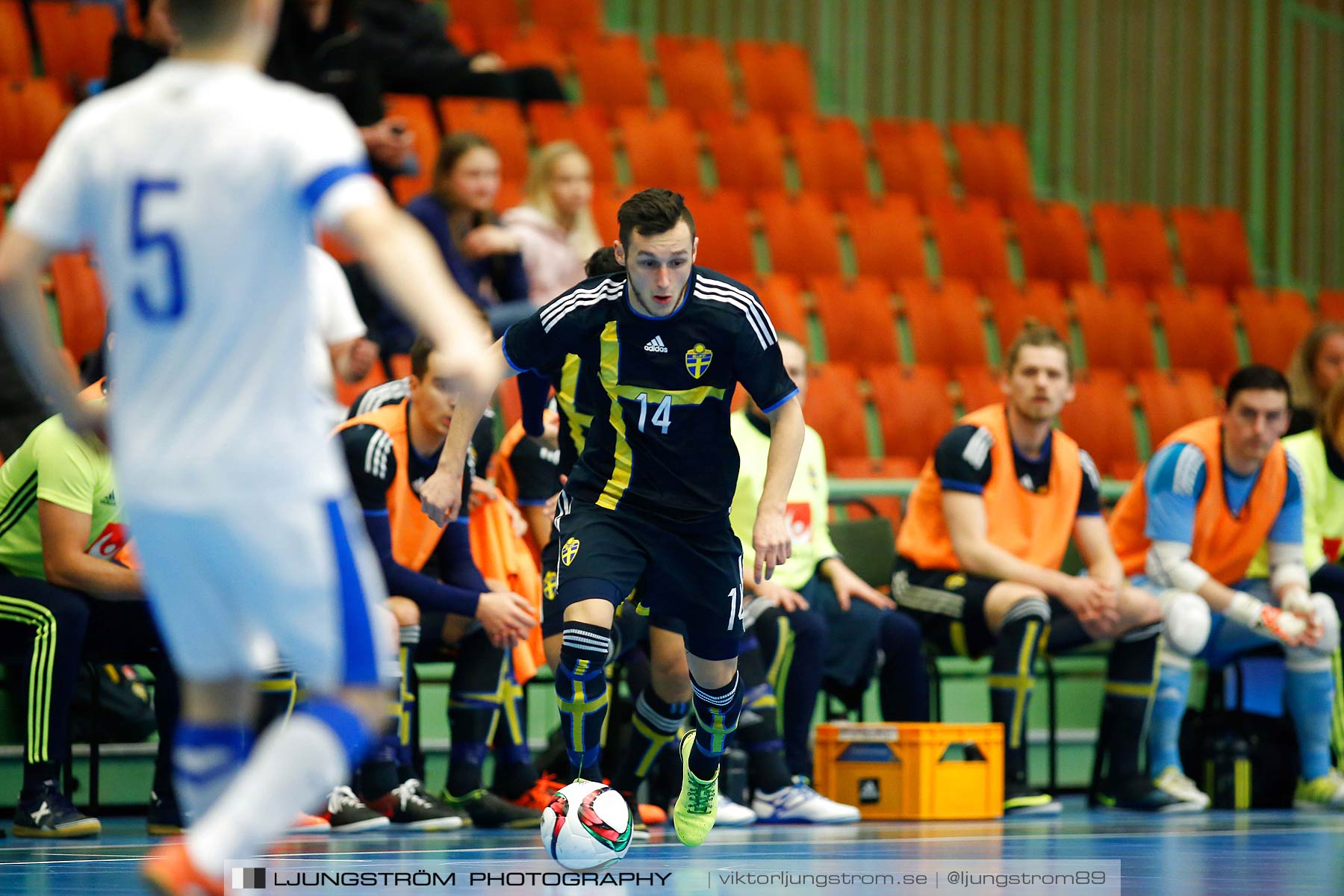 Landskamp Sverige-Finland 5-2,herr,Arena Skövde,Skövde,Sverige,Futsal,,2016,177723