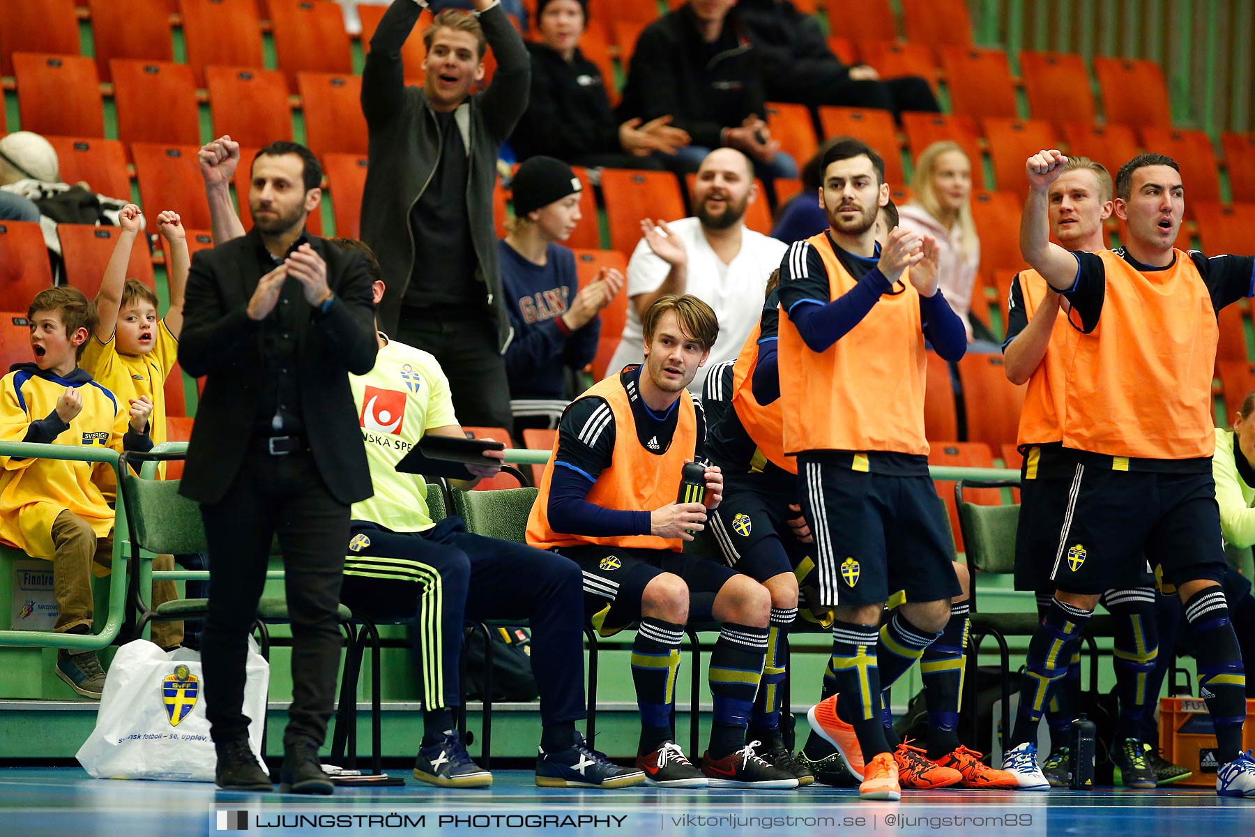 Landskamp Sverige-Finland 5-2,herr,Arena Skövde,Skövde,Sverige,Futsal,,2016,177732