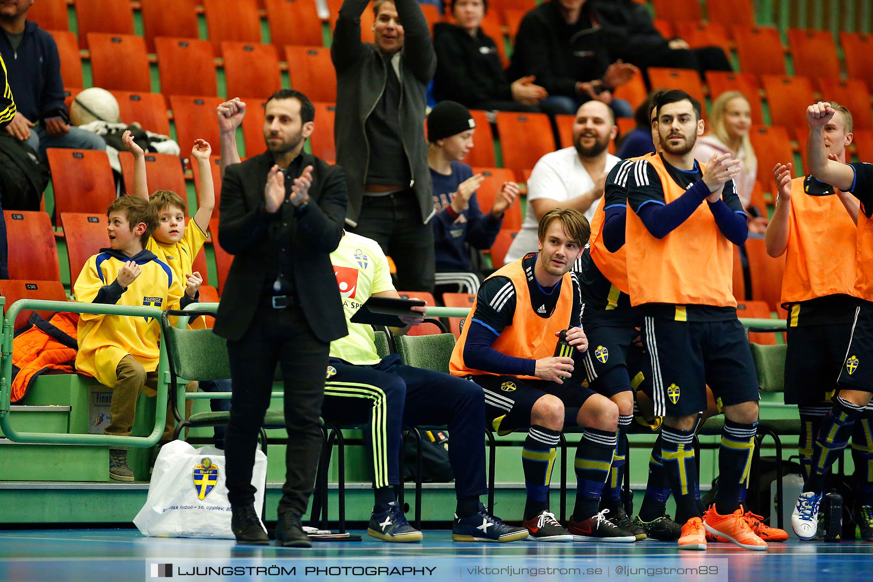 Landskamp Sverige-Finland 5-2,herr,Arena Skövde,Skövde,Sverige,Futsal,,2016,177733