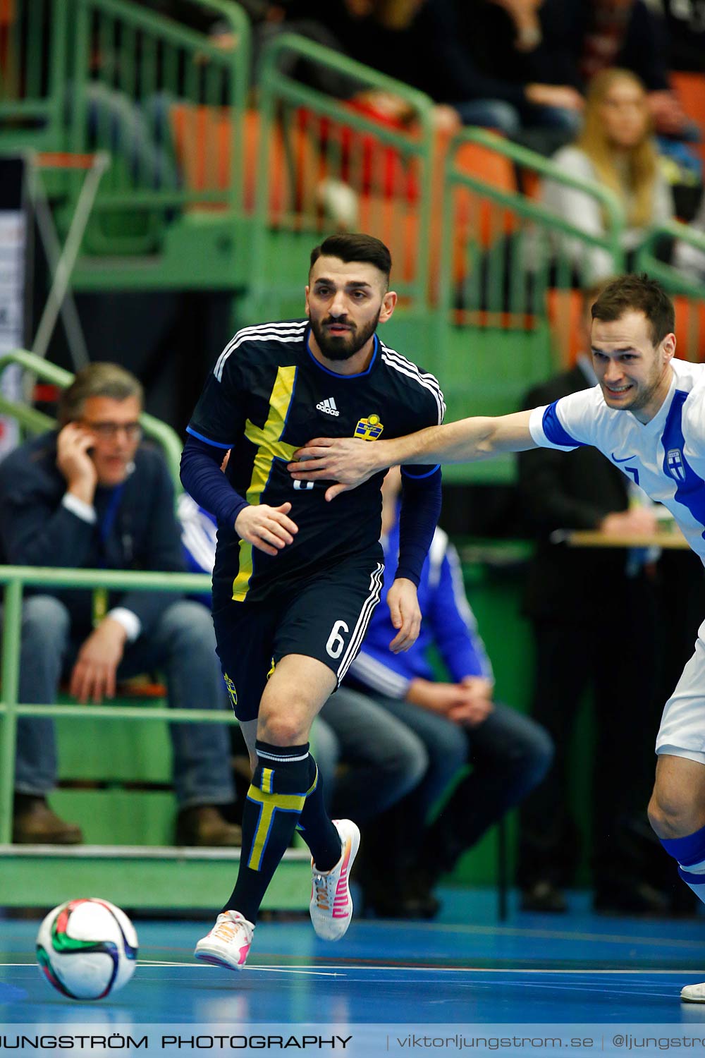 Landskamp Sverige-Finland 5-2,herr,Arena Skövde,Skövde,Sverige,Futsal,,2016,177812