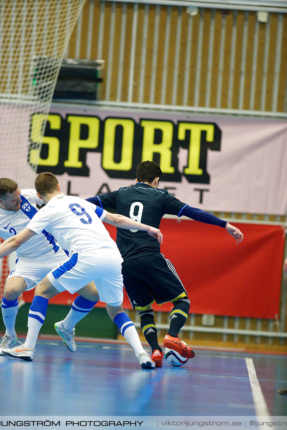 Landskamp Sverige-Finland 5-2,herr,Arena Skövde,Skövde,Sverige,Futsal,,2016,177874