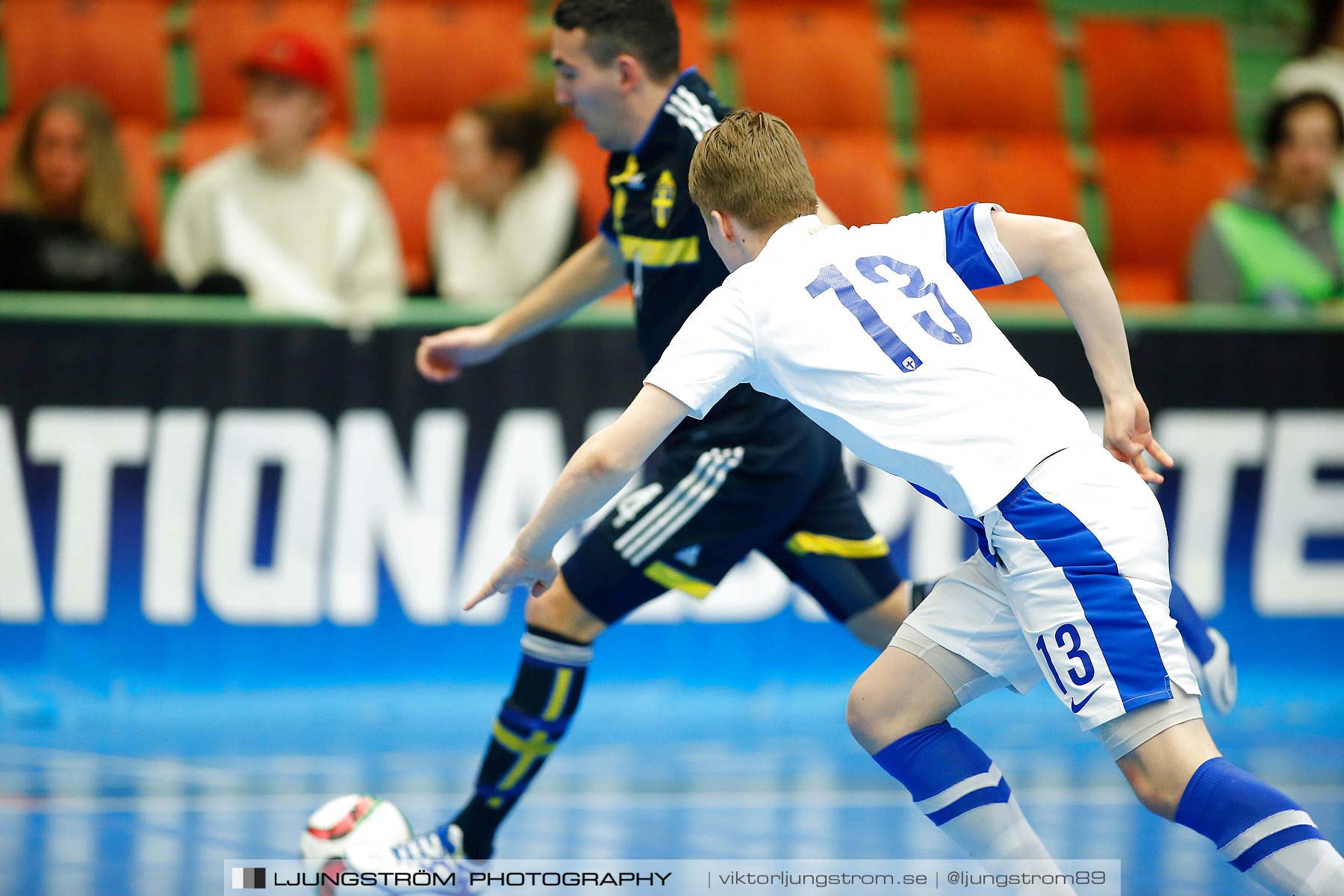 Landskamp Sverige-Finland 5-2,herr,Arena Skövde,Skövde,Sverige,Futsal,,2016,177939