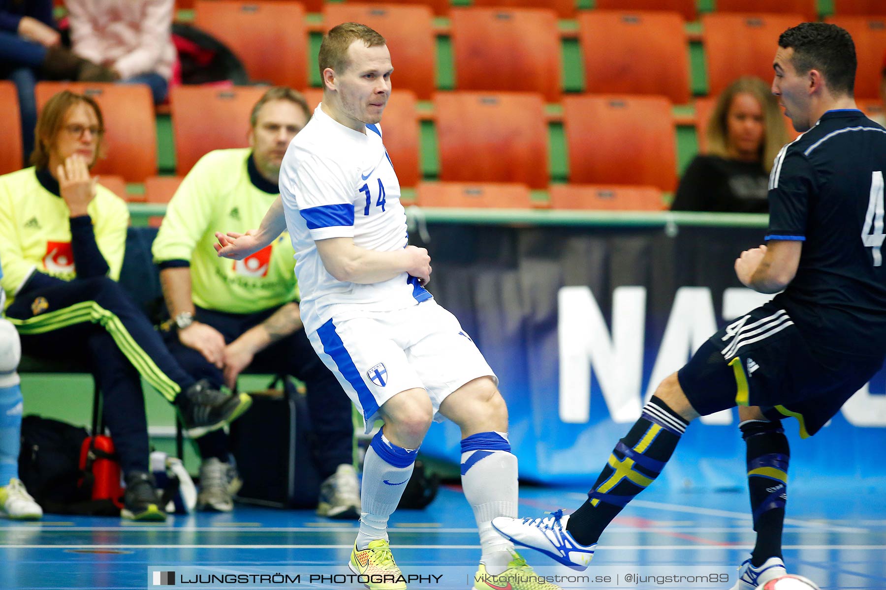 Landskamp Sverige-Finland 5-2,herr,Arena Skövde,Skövde,Sverige,Futsal,,2016,177954