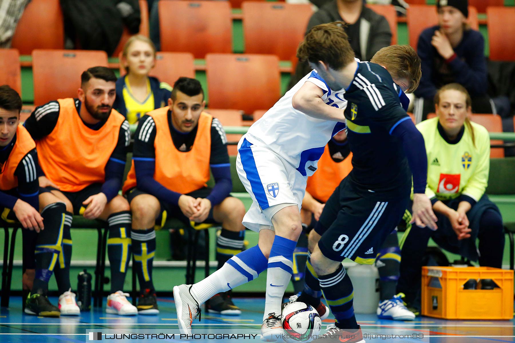 Landskamp Sverige-Finland 5-2,herr,Arena Skövde,Skövde,Sverige,Futsal,,2016,177962