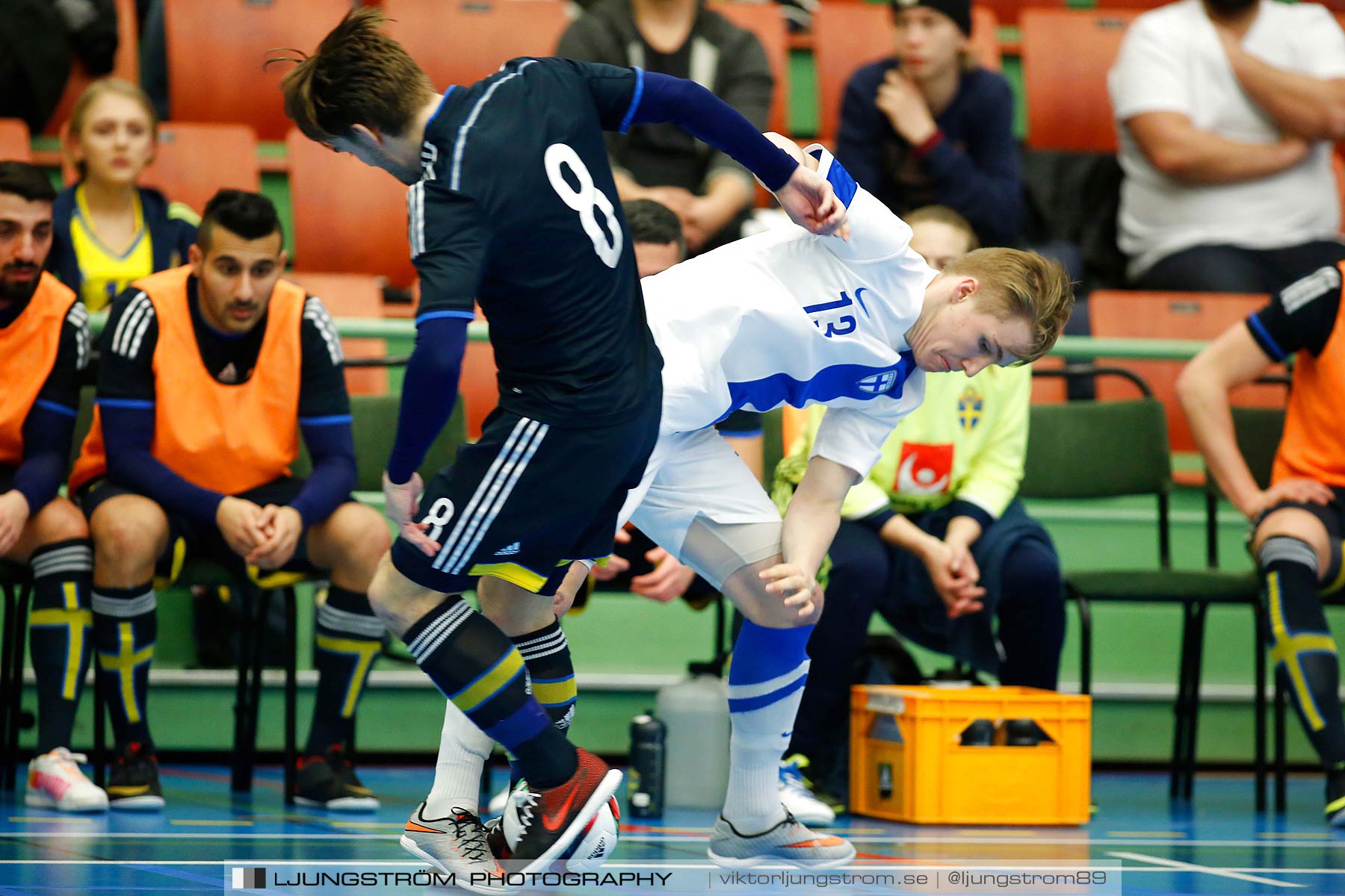 Landskamp Sverige-Finland 5-2,herr,Arena Skövde,Skövde,Sverige,Futsal,,2016,177963