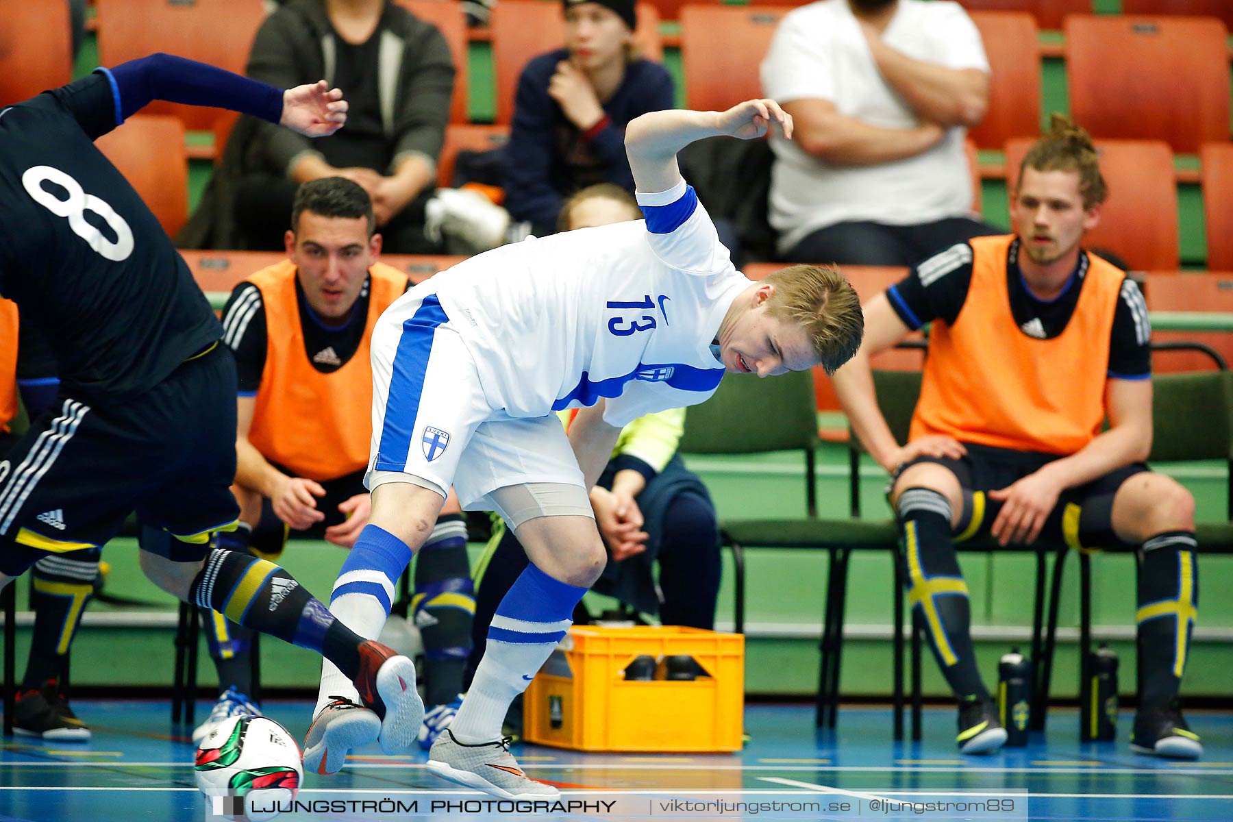 Landskamp Sverige-Finland 5-2,herr,Arena Skövde,Skövde,Sverige,Futsal,,2016,177964