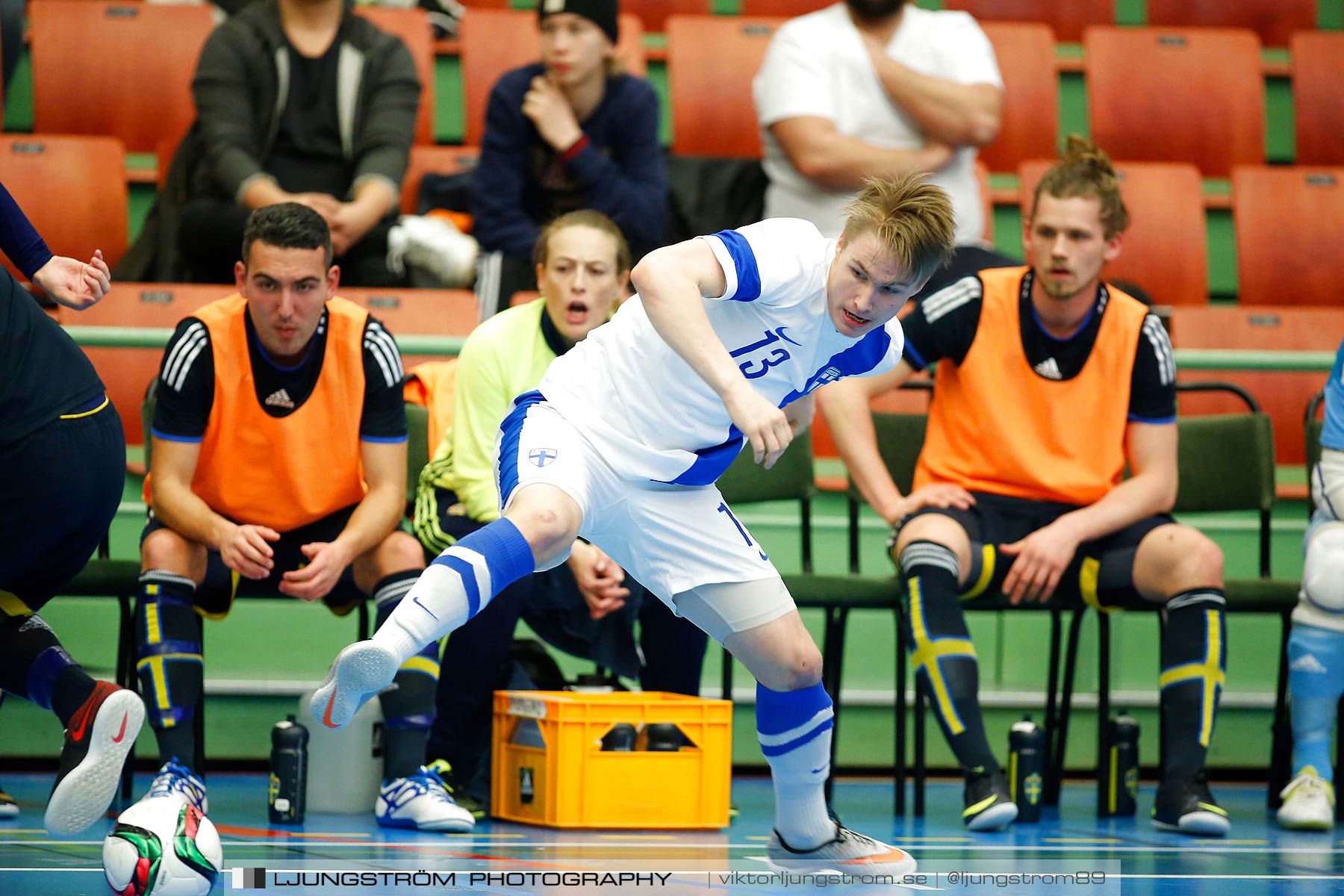 Landskamp Sverige-Finland 5-2,herr,Arena Skövde,Skövde,Sverige,Futsal,,2016,177965