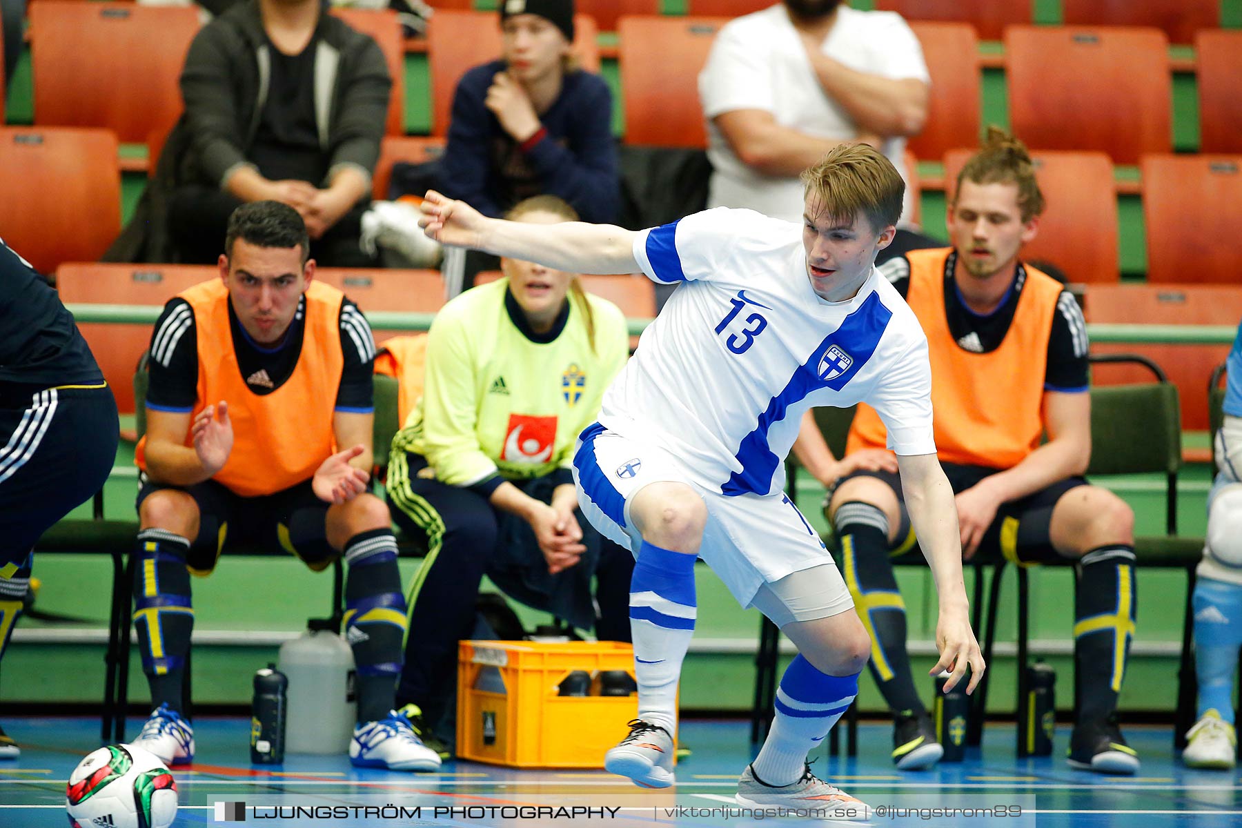 Landskamp Sverige-Finland 5-2,herr,Arena Skövde,Skövde,Sverige,Futsal,,2016,177966