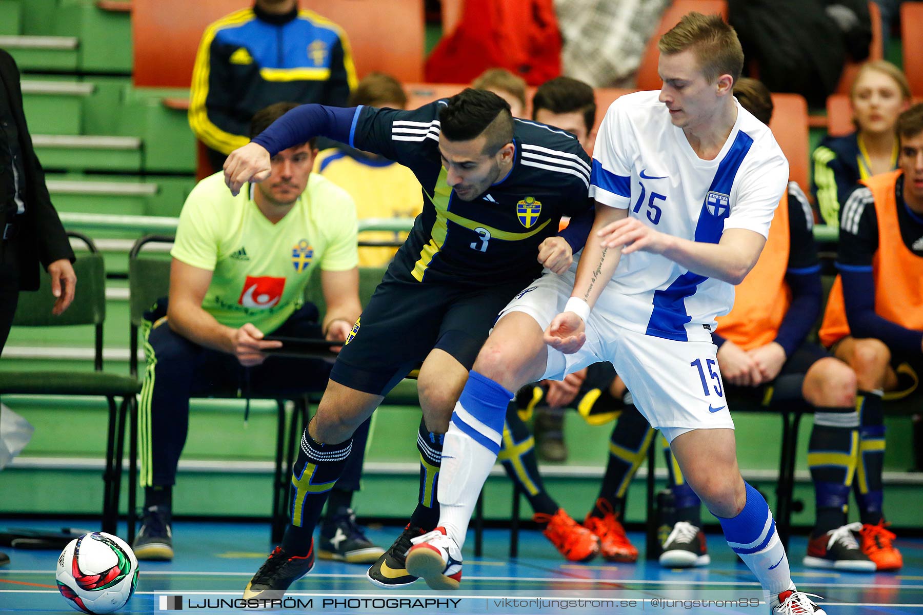 Landskamp Sverige-Finland 5-2,herr,Arena Skövde,Skövde,Sverige,Futsal,,2016,178020