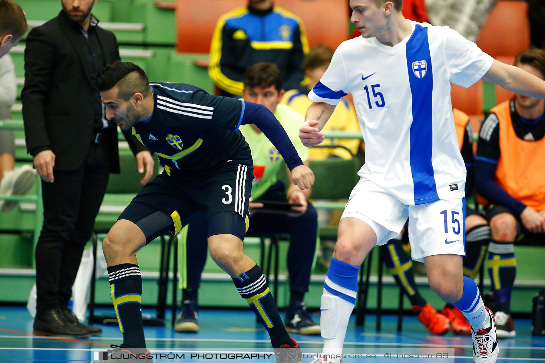 Landskamp Sverige-Finland 5-2,herr,Arena Skövde,Skövde,Sverige,Futsal,,2016,178022