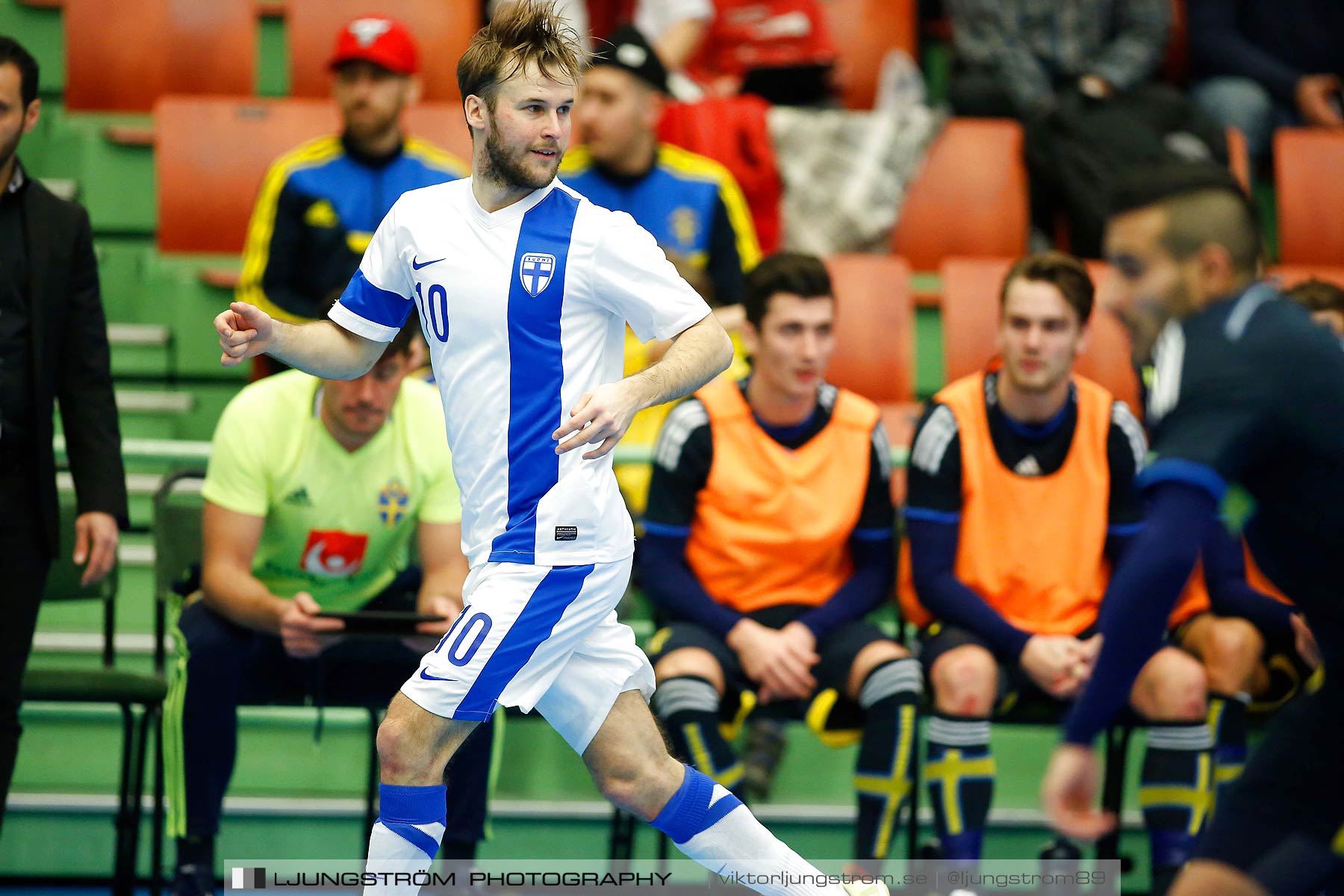 Landskamp Sverige-Finland 5-2,herr,Arena Skövde,Skövde,Sverige,Futsal,,2016,178043