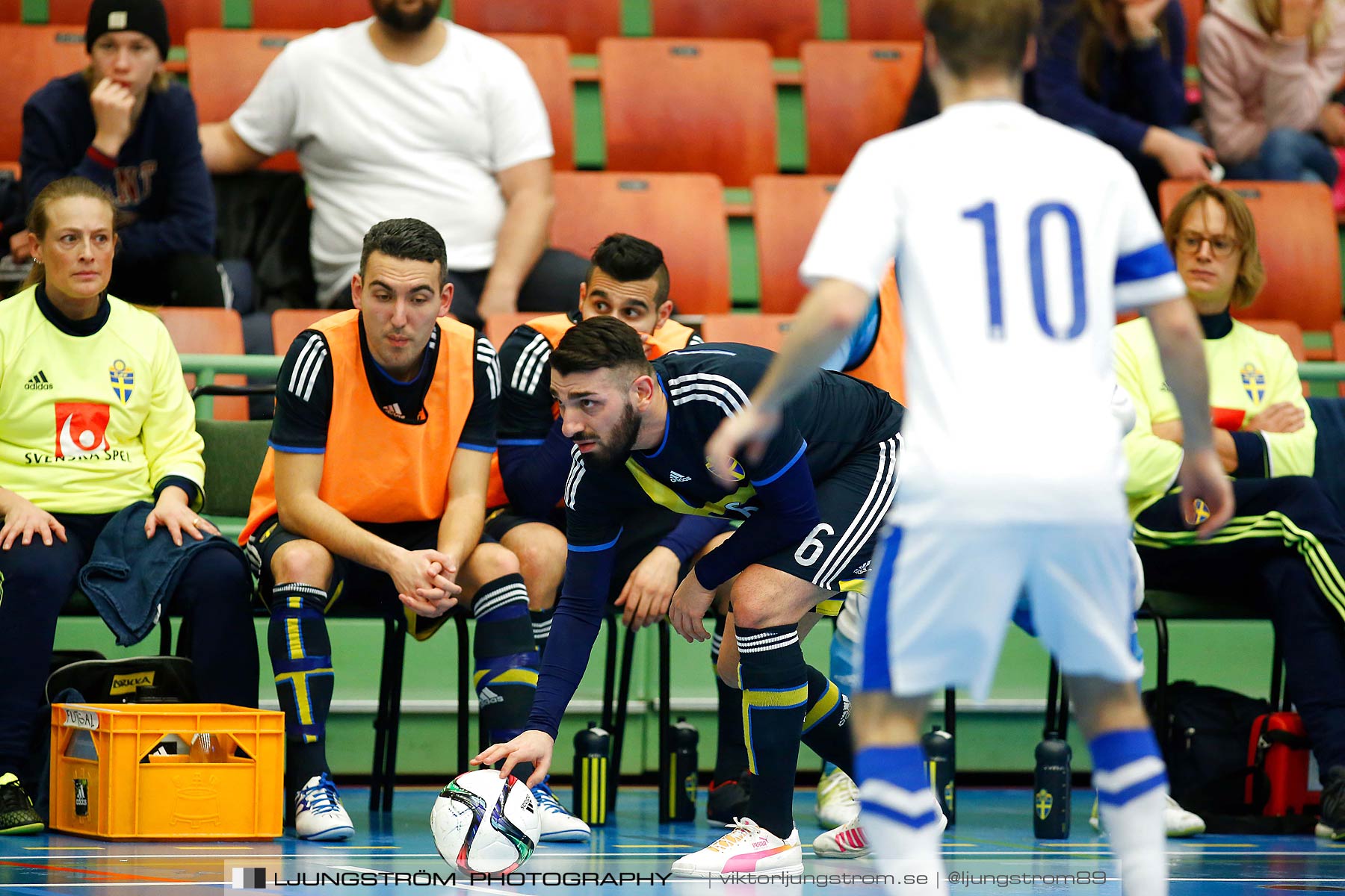 Landskamp Sverige-Finland 5-2,herr,Arena Skövde,Skövde,Sverige,Futsal,,2016,178087