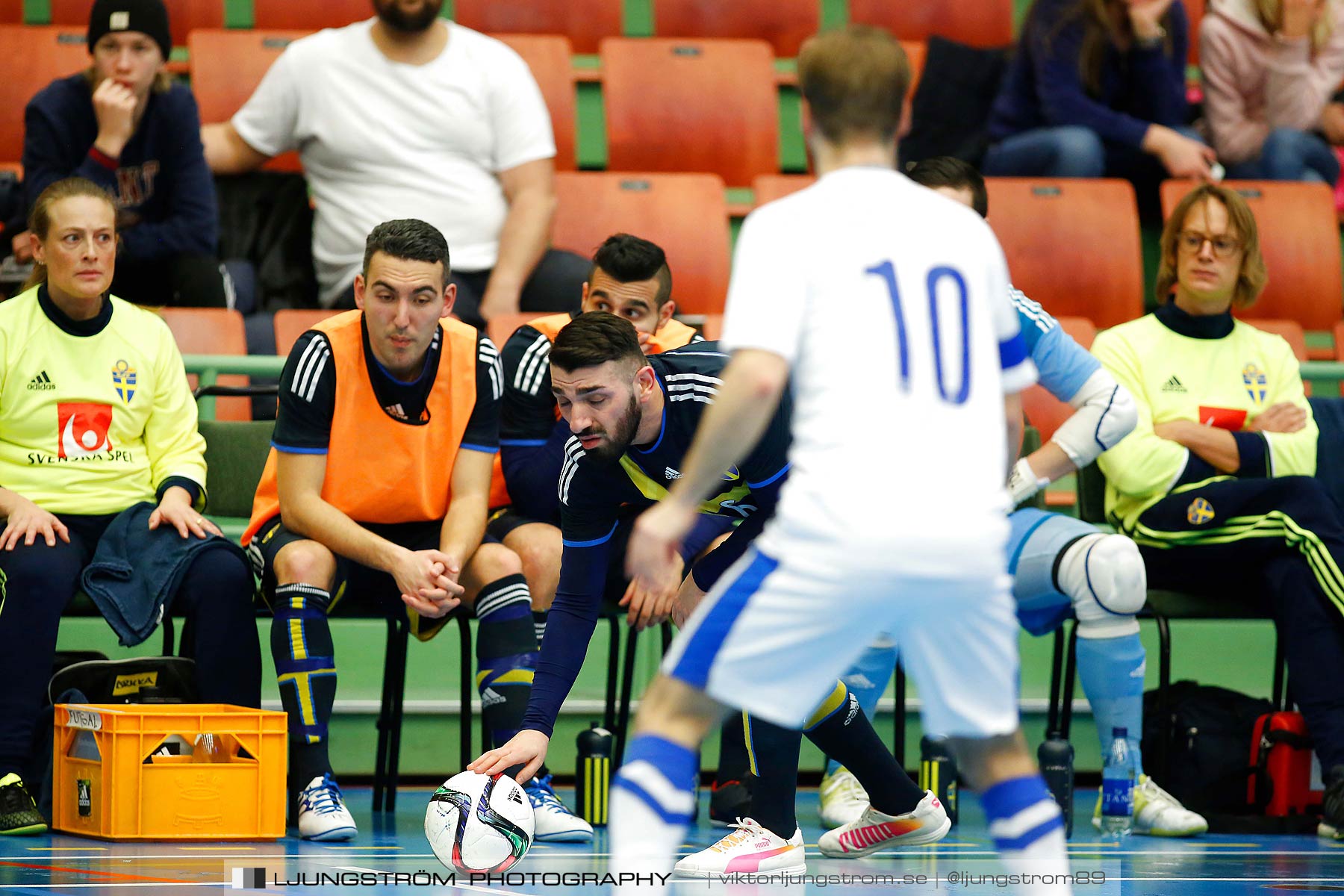 Landskamp Sverige-Finland 5-2,herr,Arena Skövde,Skövde,Sverige,Futsal,,2016,178088