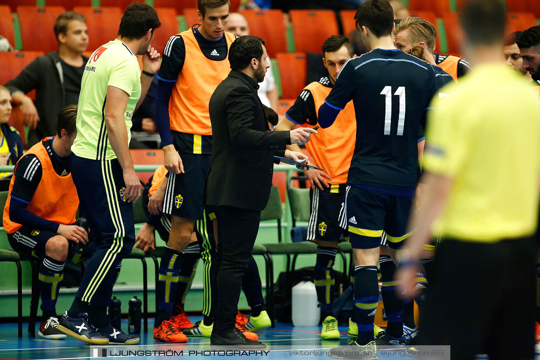 Landskamp Sverige-Finland 5-2,herr,Arena Skövde,Skövde,Sverige,Futsal,,2016,178093