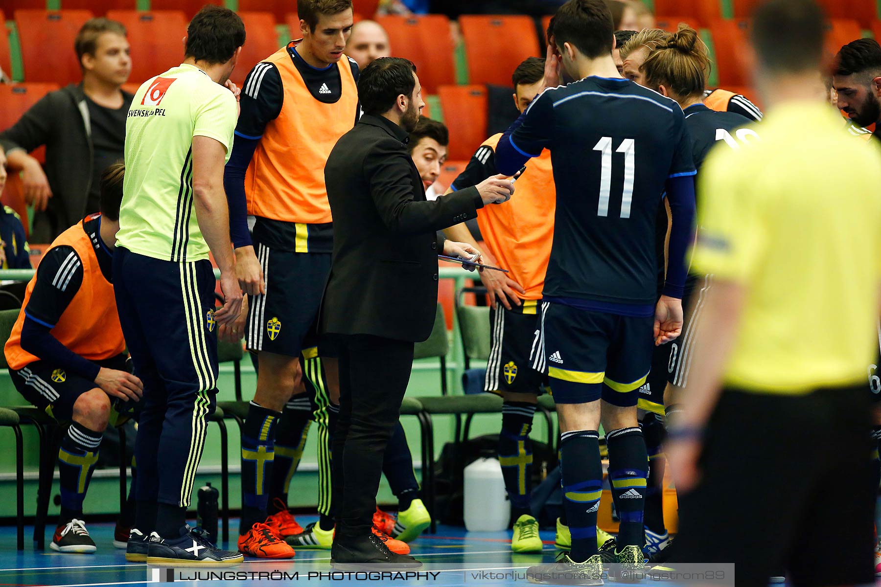 Landskamp Sverige-Finland 5-2,herr,Arena Skövde,Skövde,Sverige,Futsal,,2016,178094