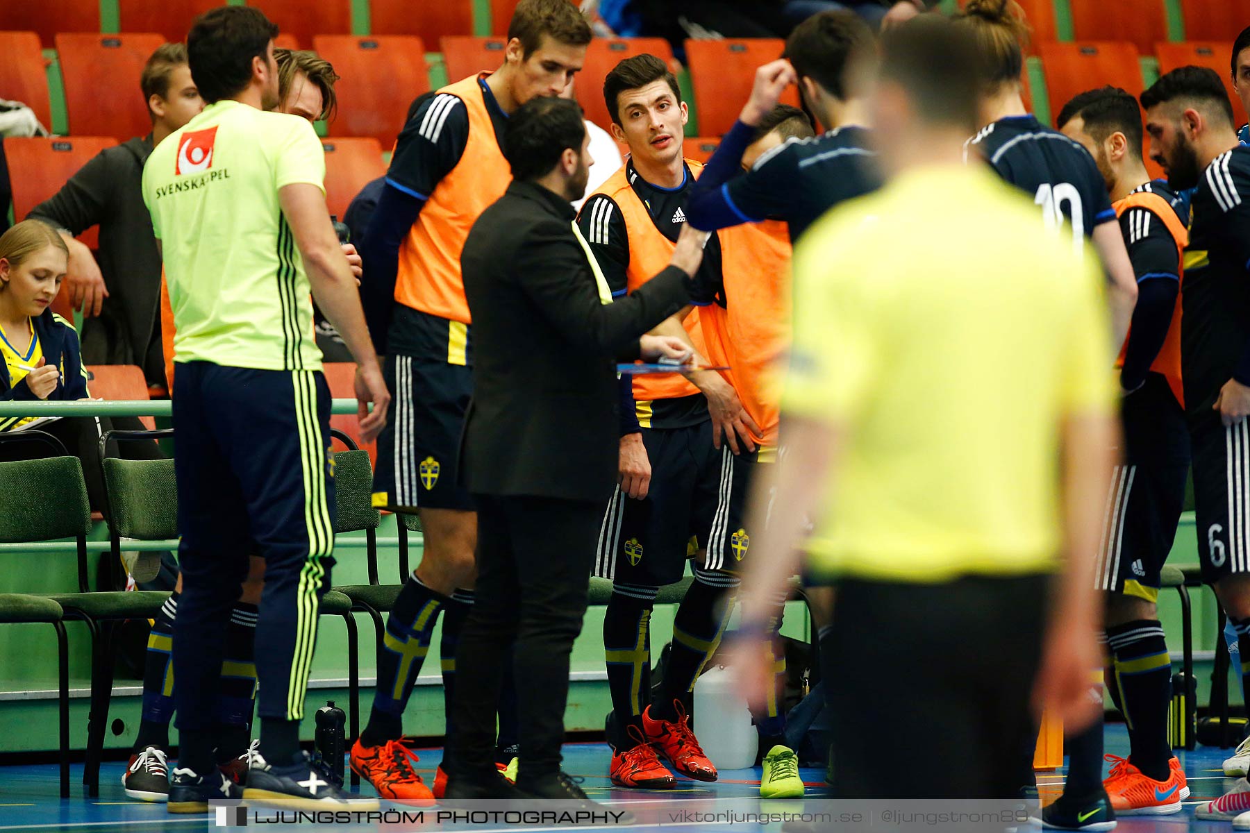 Landskamp Sverige-Finland 5-2,herr,Arena Skövde,Skövde,Sverige,Futsal,,2016,178097