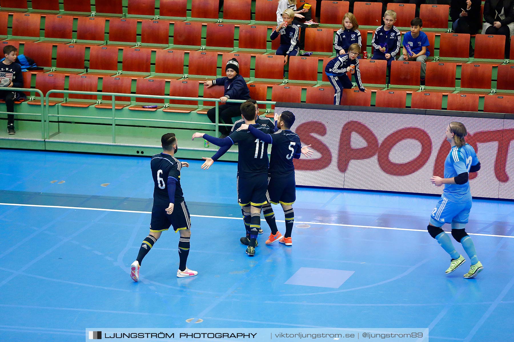 Landskamp Sverige-Finland 5-2,herr,Arena Skövde,Skövde,Sverige,Futsal,,2016,178140