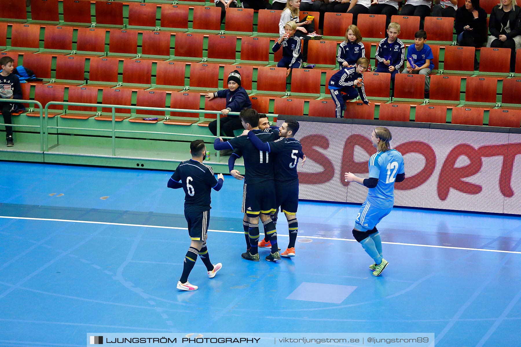 Landskamp Sverige-Finland 5-2,herr,Arena Skövde,Skövde,Sverige,Futsal,,2016,178142