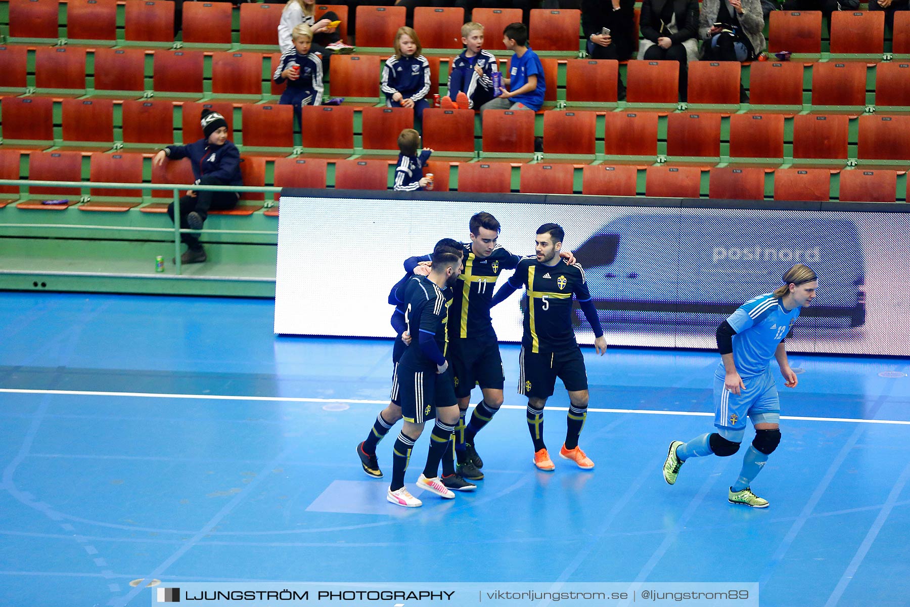 Landskamp Sverige-Finland 5-2,herr,Arena Skövde,Skövde,Sverige,Futsal,,2016,178154