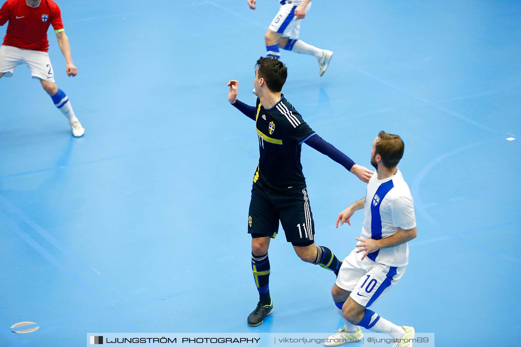 Landskamp Sverige-Finland 5-2,herr,Arena Skövde,Skövde,Sverige,Futsal,,2016,178185