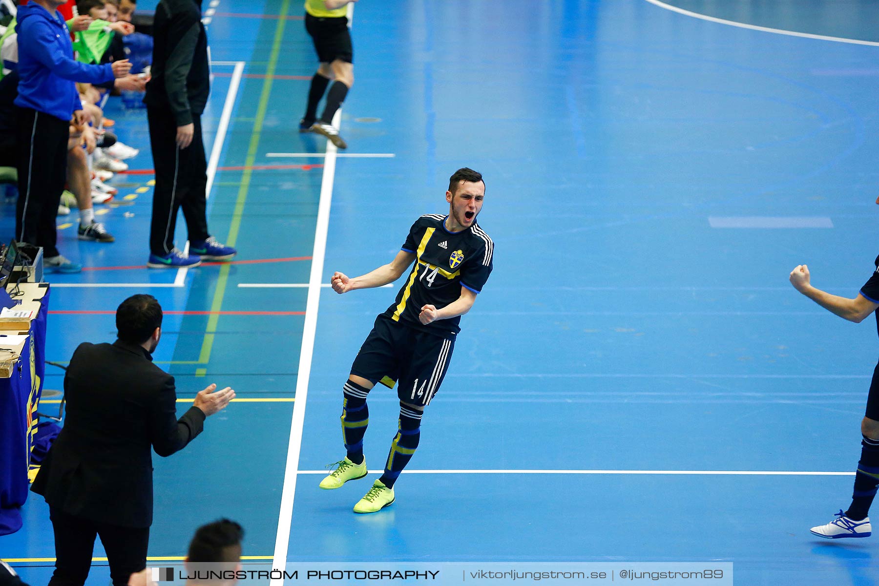 Landskamp Sverige-Finland 5-2,herr,Arena Skövde,Skövde,Sverige,Futsal,,2016,178199