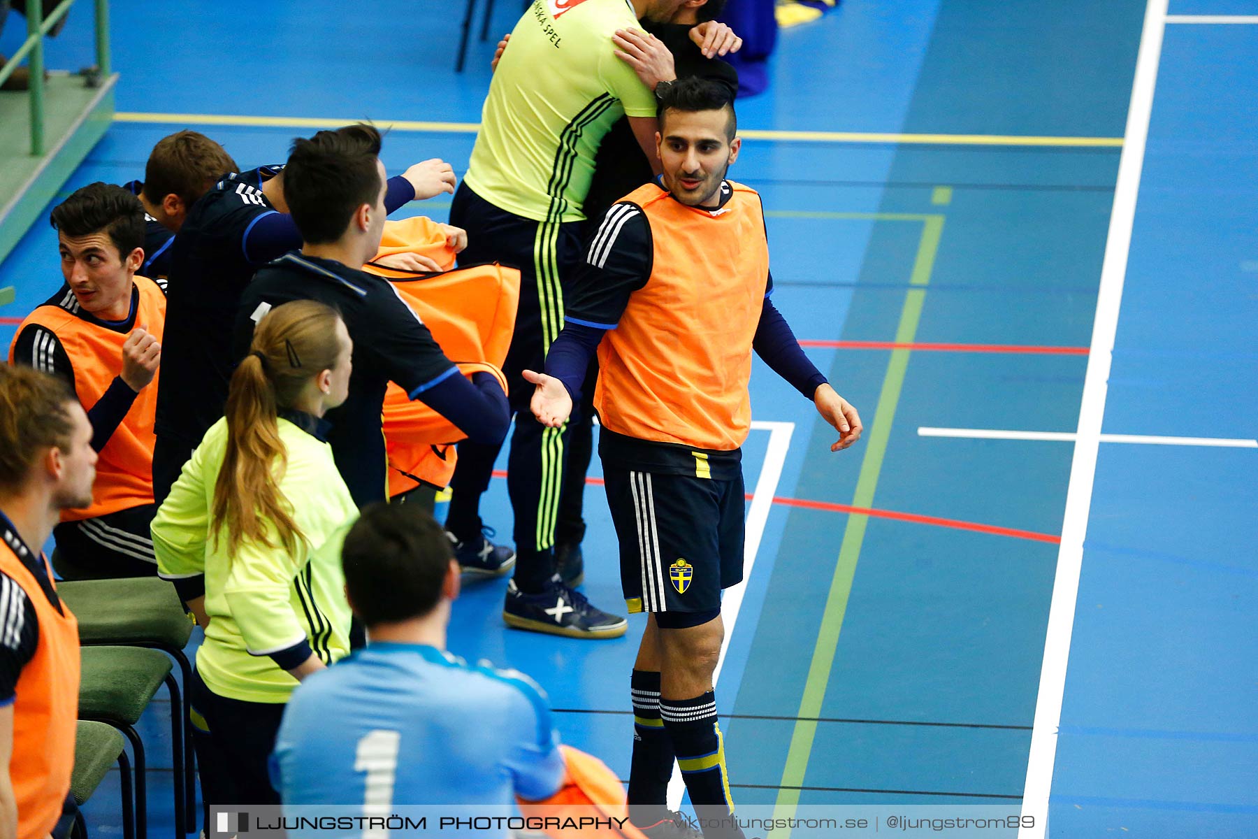 Landskamp Sverige-Finland 5-2,herr,Arena Skövde,Skövde,Sverige,Futsal,,2016,178244