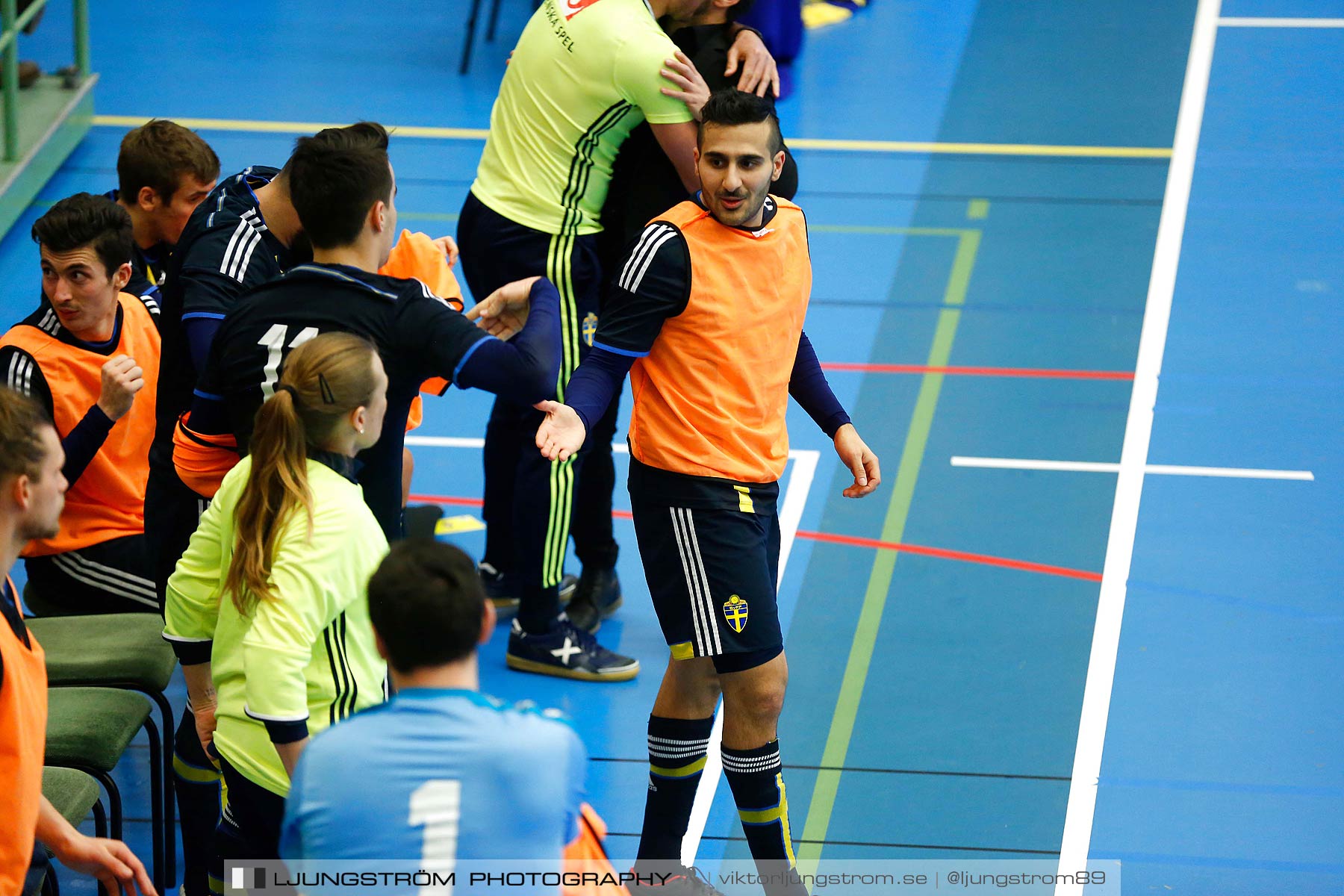 Landskamp Sverige-Finland 5-2,herr,Arena Skövde,Skövde,Sverige,Futsal,,2016,178245