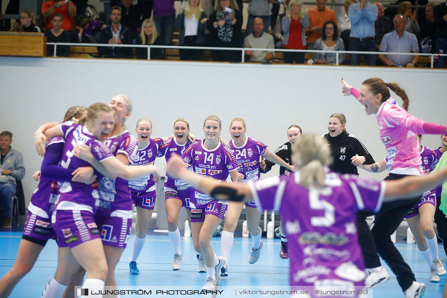 Skara HF-Skövde HF 25-23,dam,Skara Idrottshall,Skara,Sverige,Handboll,,2017,178474