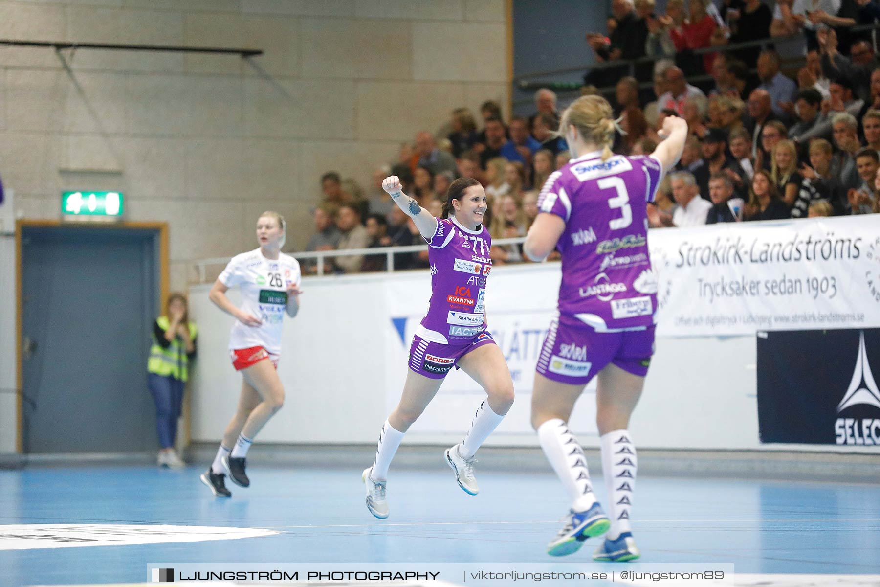 Skara HF-Skövde HF 25-23,dam,Skara Idrottshall,Skara,Sverige,Handboll,,2017,178523