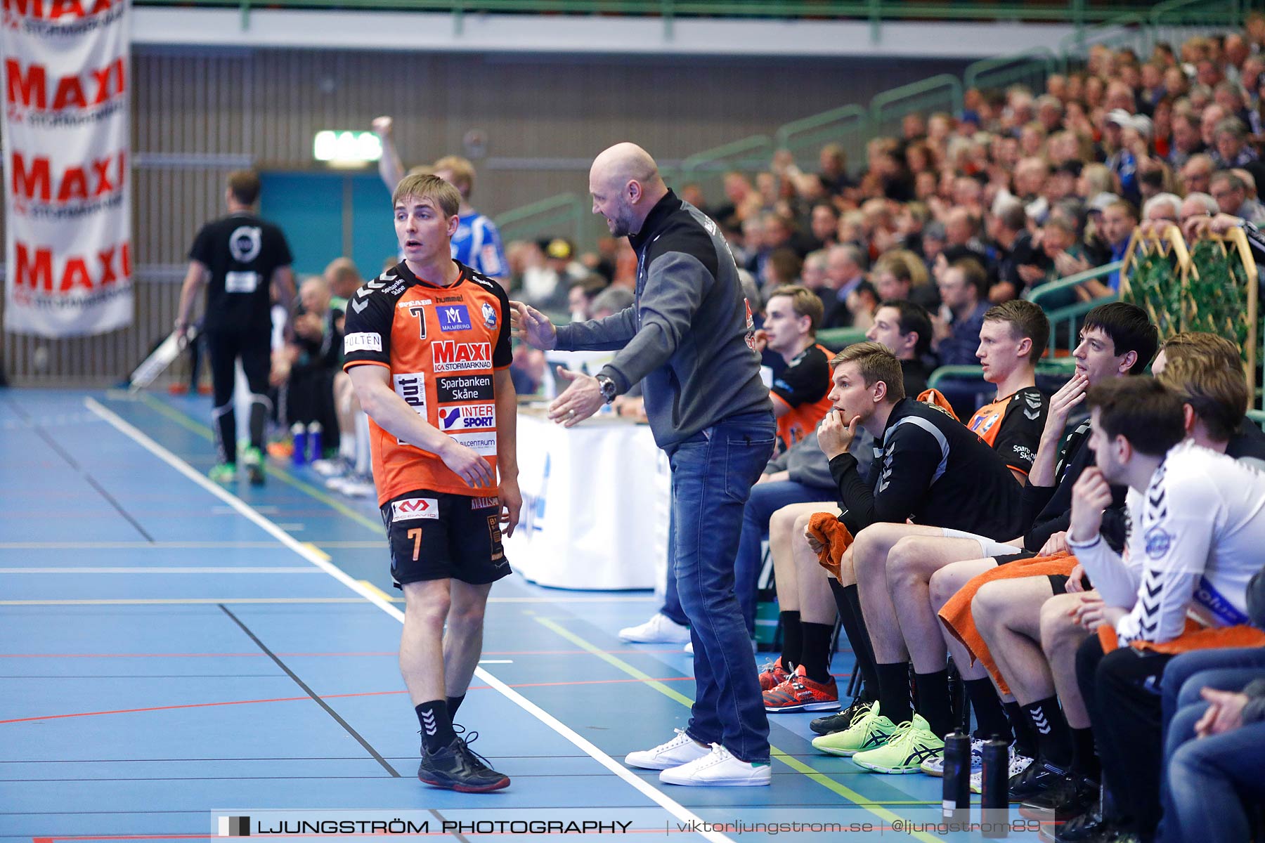 IFK Skövde HK-IFK Kristianstad 32-33,herr,Arena Skövde,Skövde,Sverige,Handboll,,2016,182984