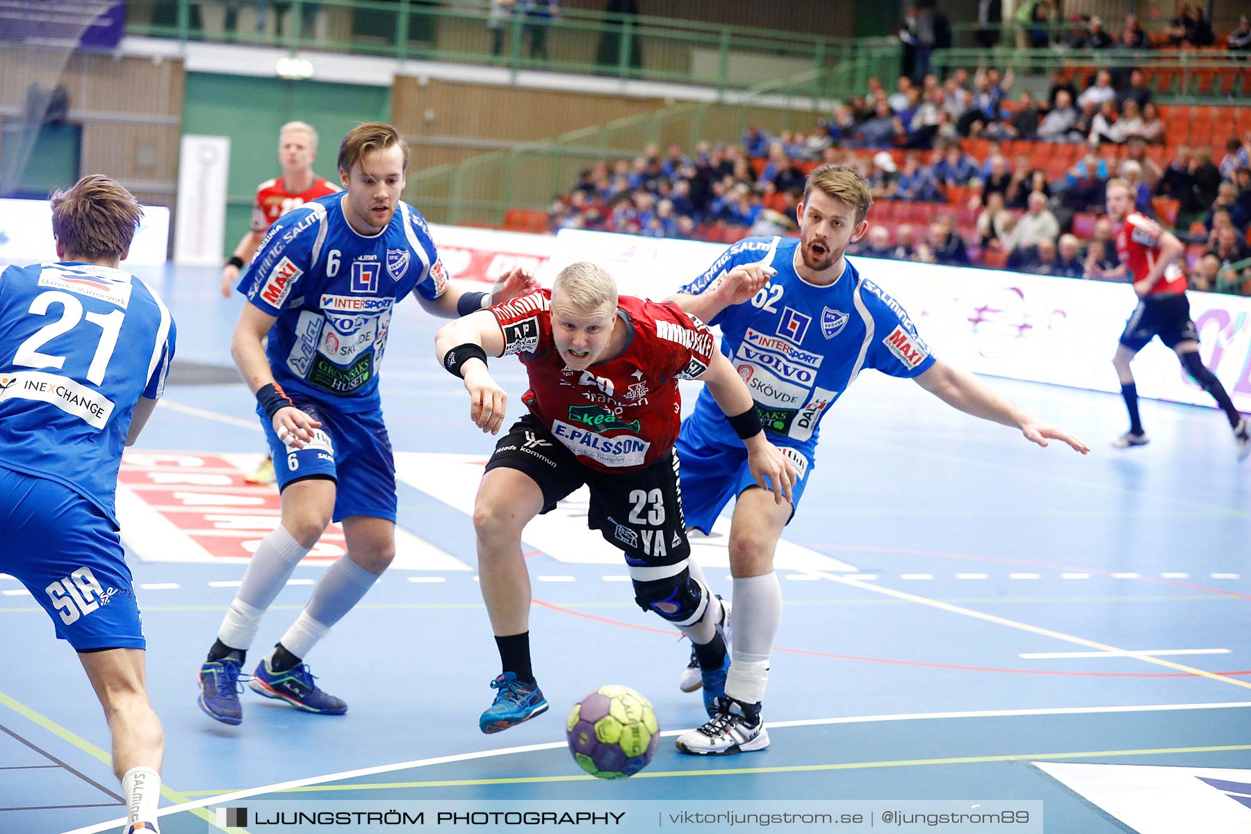 IFK Skövde HK-IFK Ystad HK 34-27,herr,Arena Skövde,Skövde,Sverige,Handboll,,2016,183211