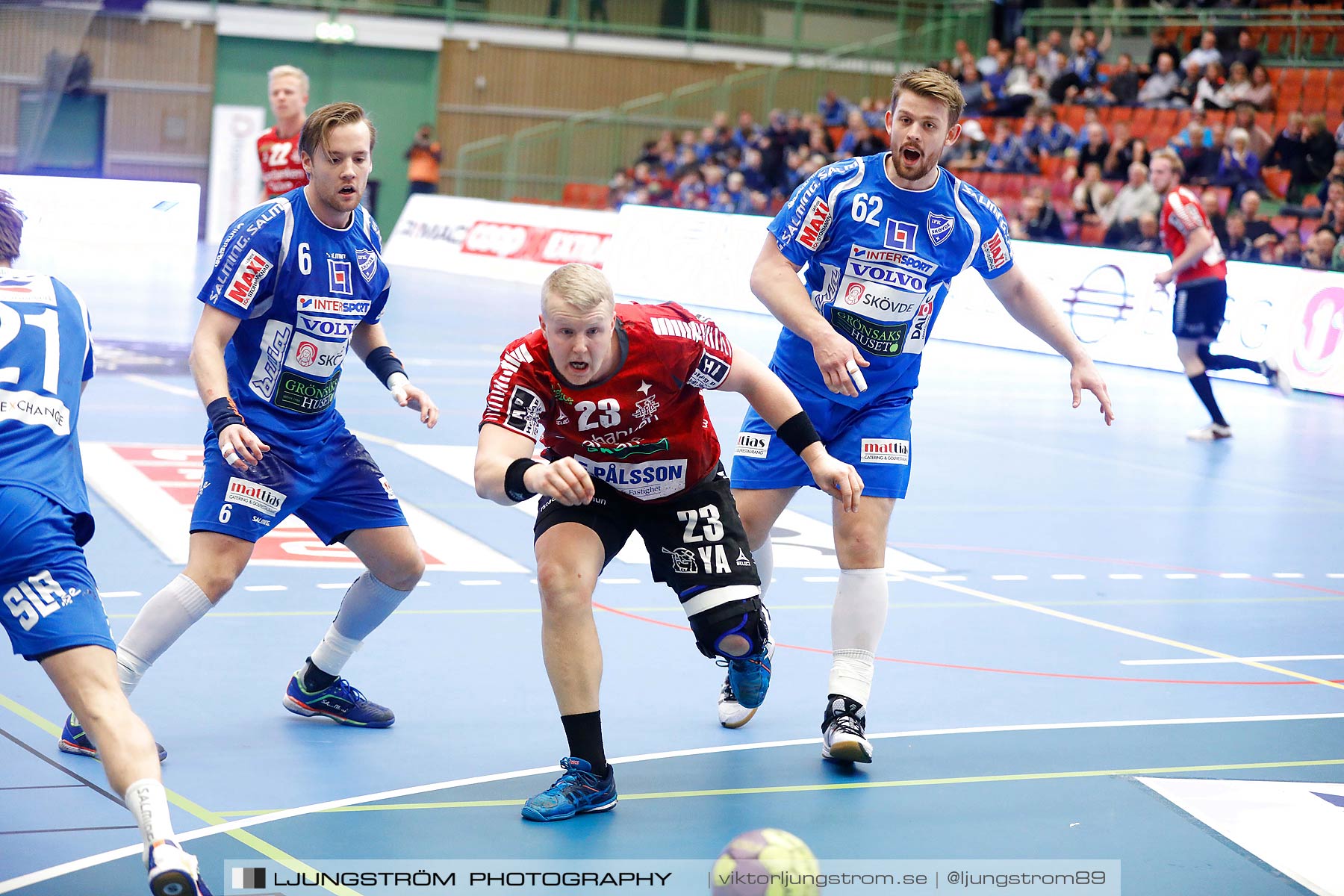 IFK Skövde HK-IFK Ystad HK 34-27,herr,Arena Skövde,Skövde,Sverige,Handboll,,2016,183212