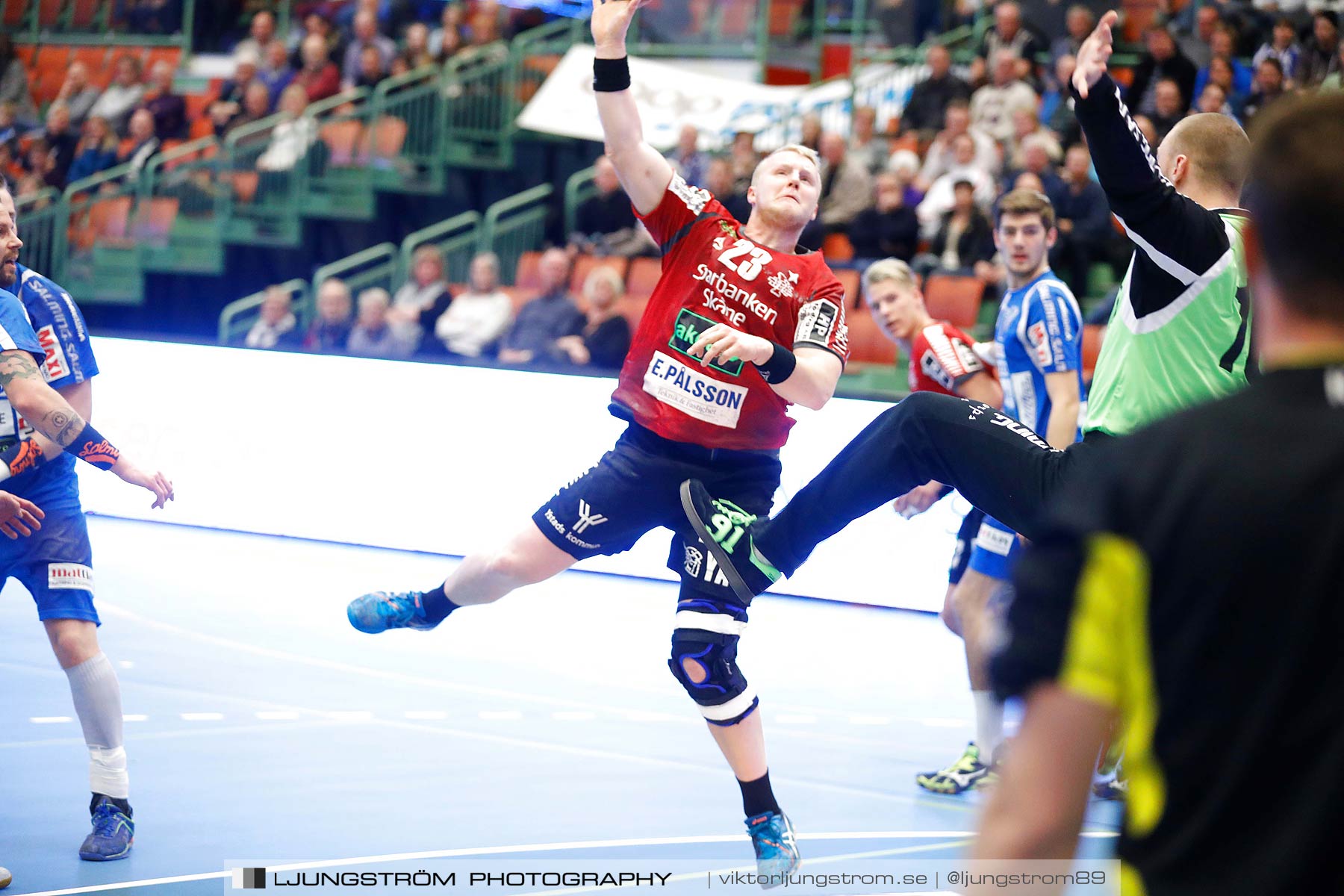 IFK Skövde HK-IFK Ystad HK 34-27,herr,Arena Skövde,Skövde,Sverige,Handboll,,2016,183272